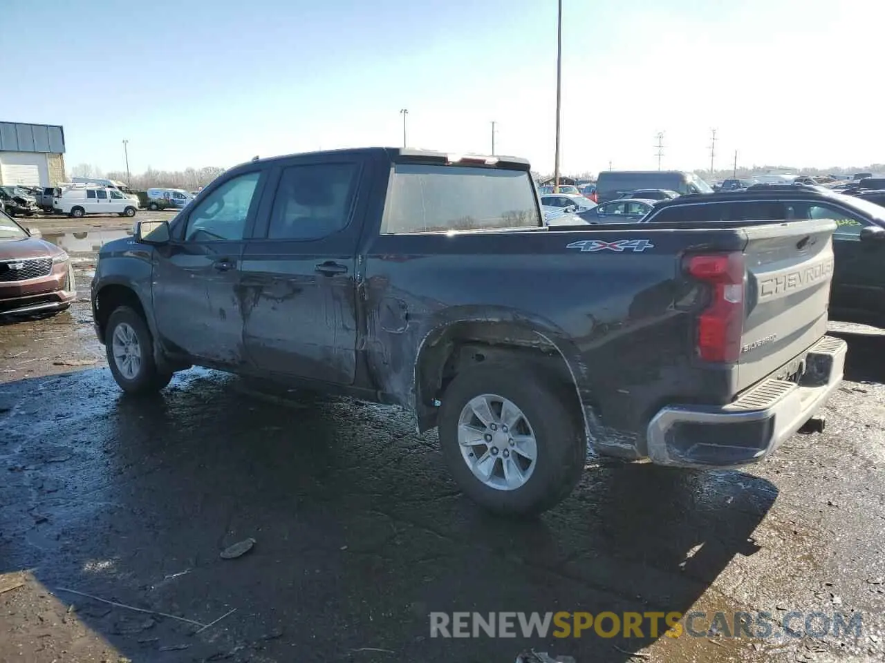 2 Photograph of a damaged car 1GCUDDEDXPZ320666 CHEVROLET ALL Models 2023