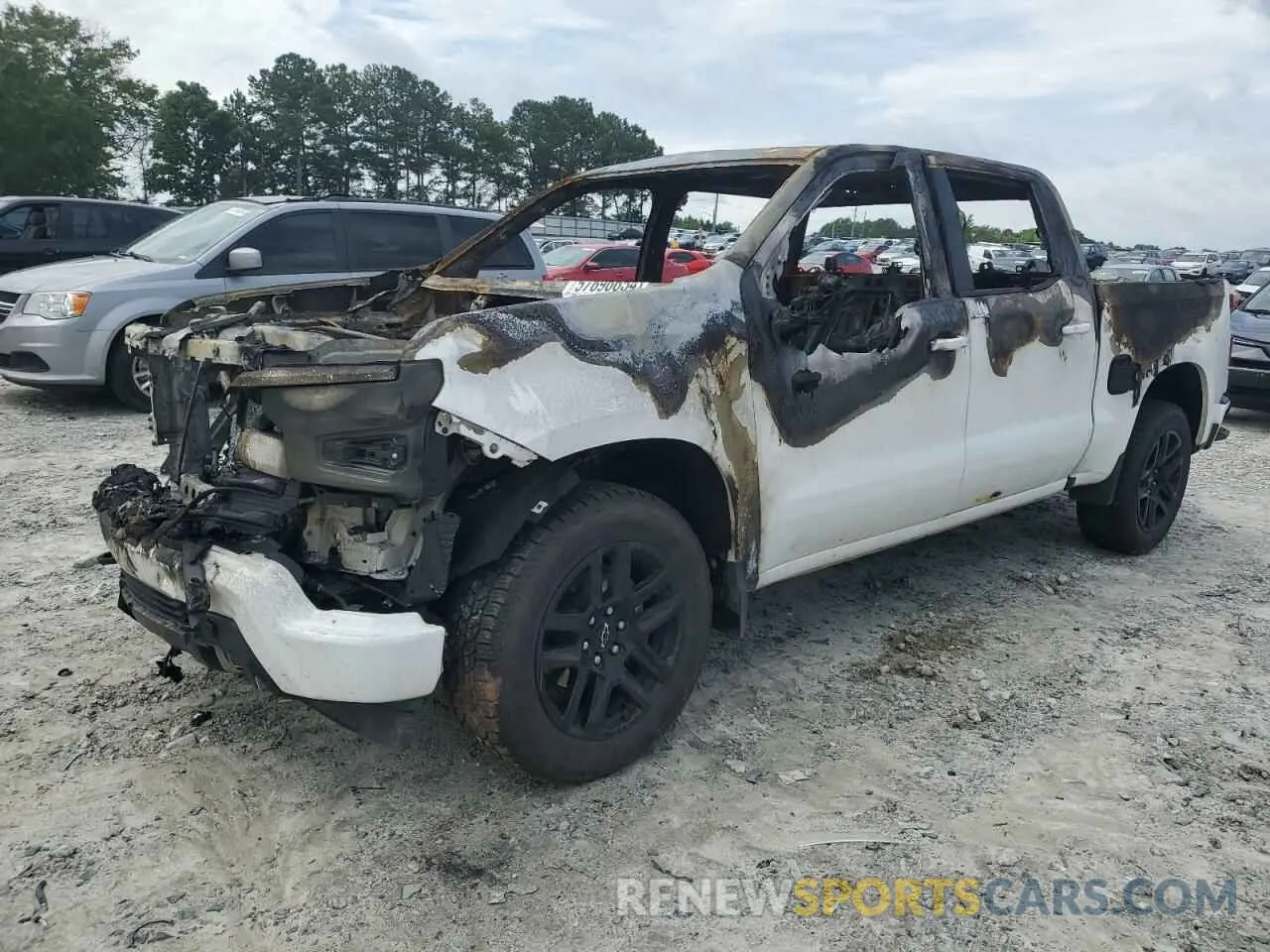 1 Photograph of a damaged car 1GCUDEE84PZ165282 CHEVROLET ALL Models 2023
