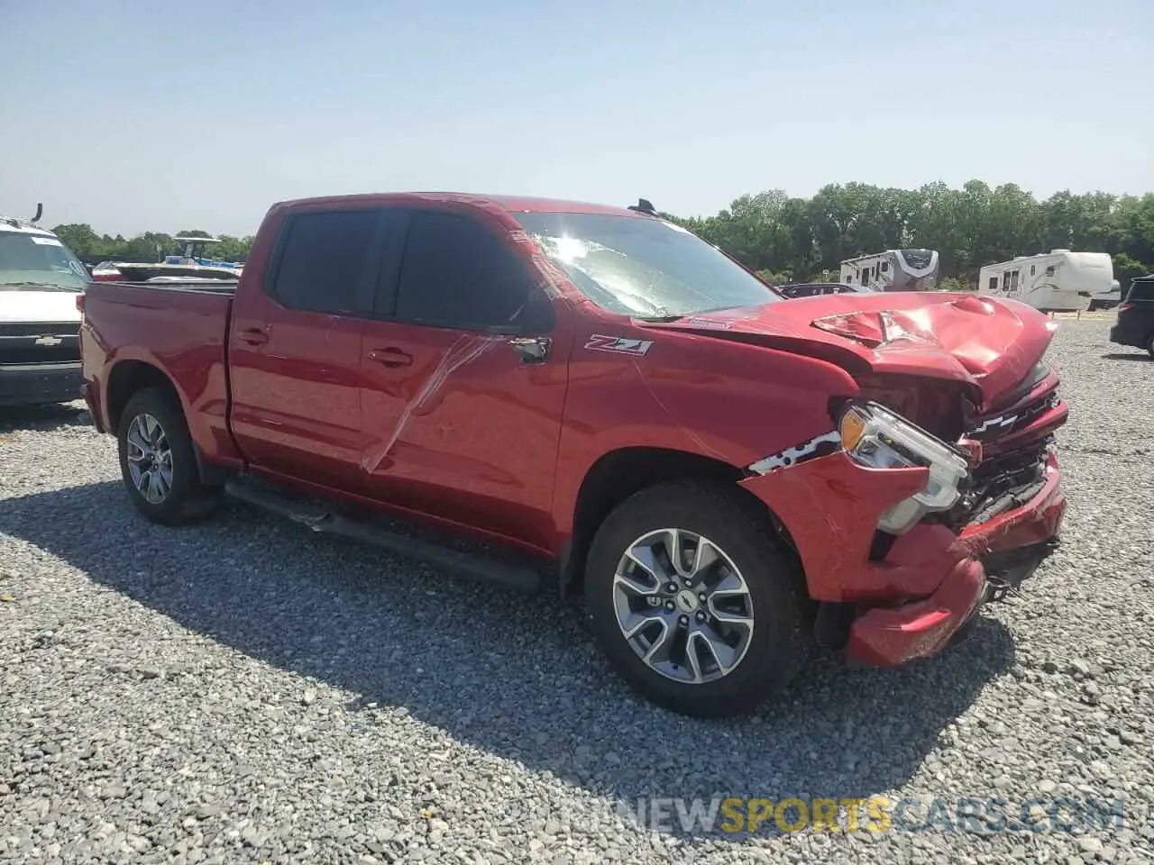 4 Photograph of a damaged car 1GCUDEE8XPZ148664 CHEVROLET ALL Models 2023