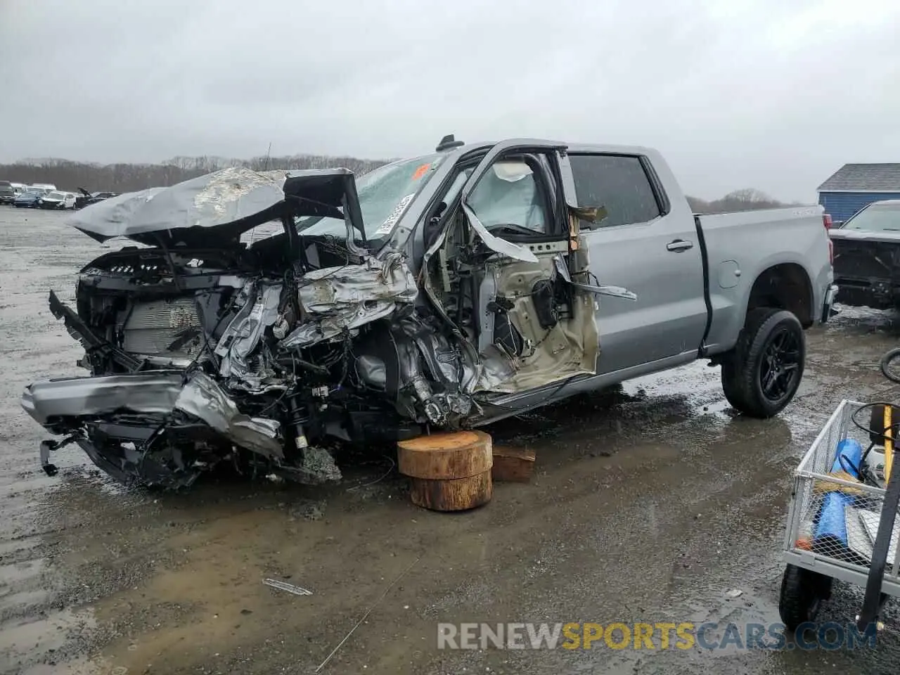 1 Photograph of a damaged car 1GCUDEE8XPZ269162 CHEVROLET ALL Models 2023