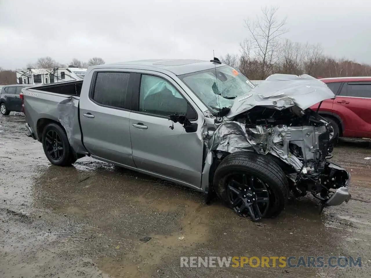 4 Photograph of a damaged car 1GCUDEE8XPZ269162 CHEVROLET ALL Models 2023