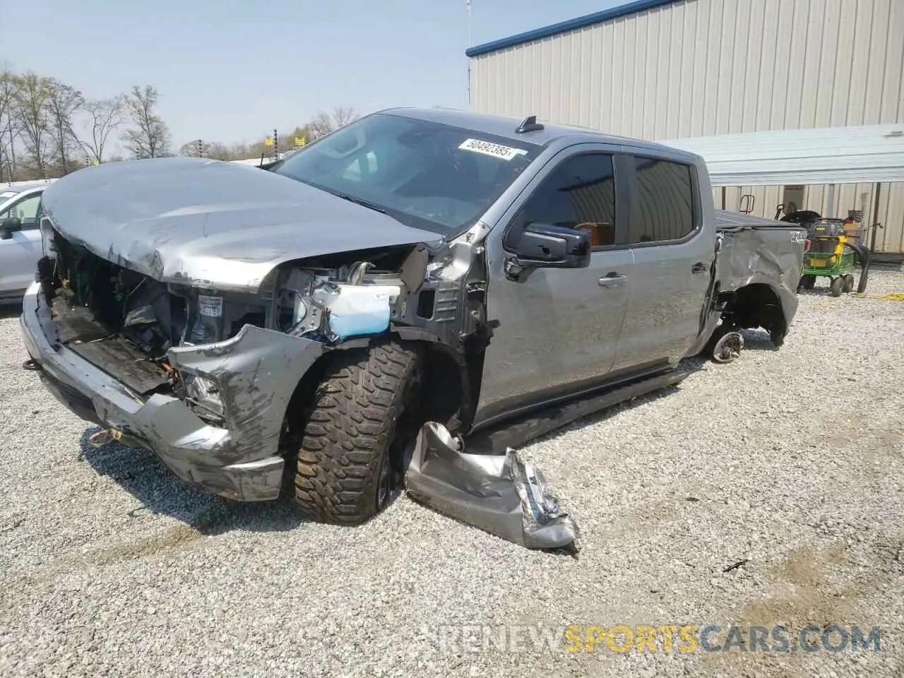 1 Photograph of a damaged car 1GCUDEED2PZ291704 CHEVROLET ALL Models 2023