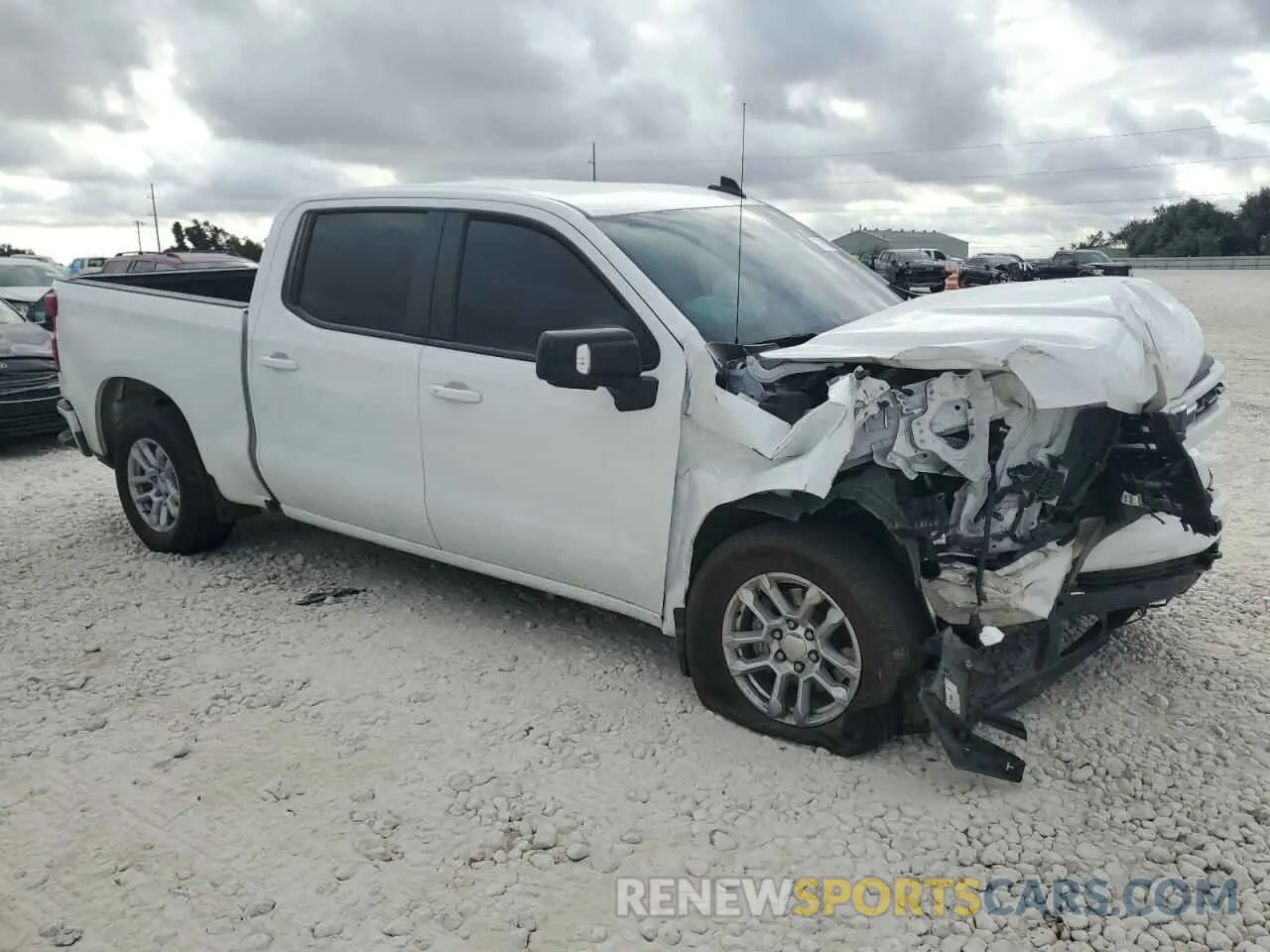 4 Photograph of a damaged car 1GCUDEEDXPZ246848 CHEVROLET ALL Models 2023