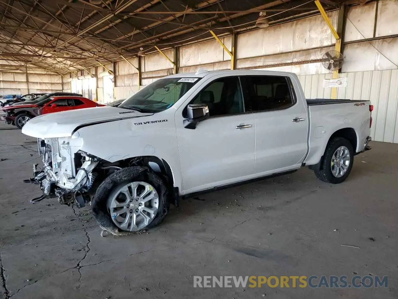 1 Photograph of a damaged car 1GCUDGE80PZ222282 CHEVROLET ALL Models 2023