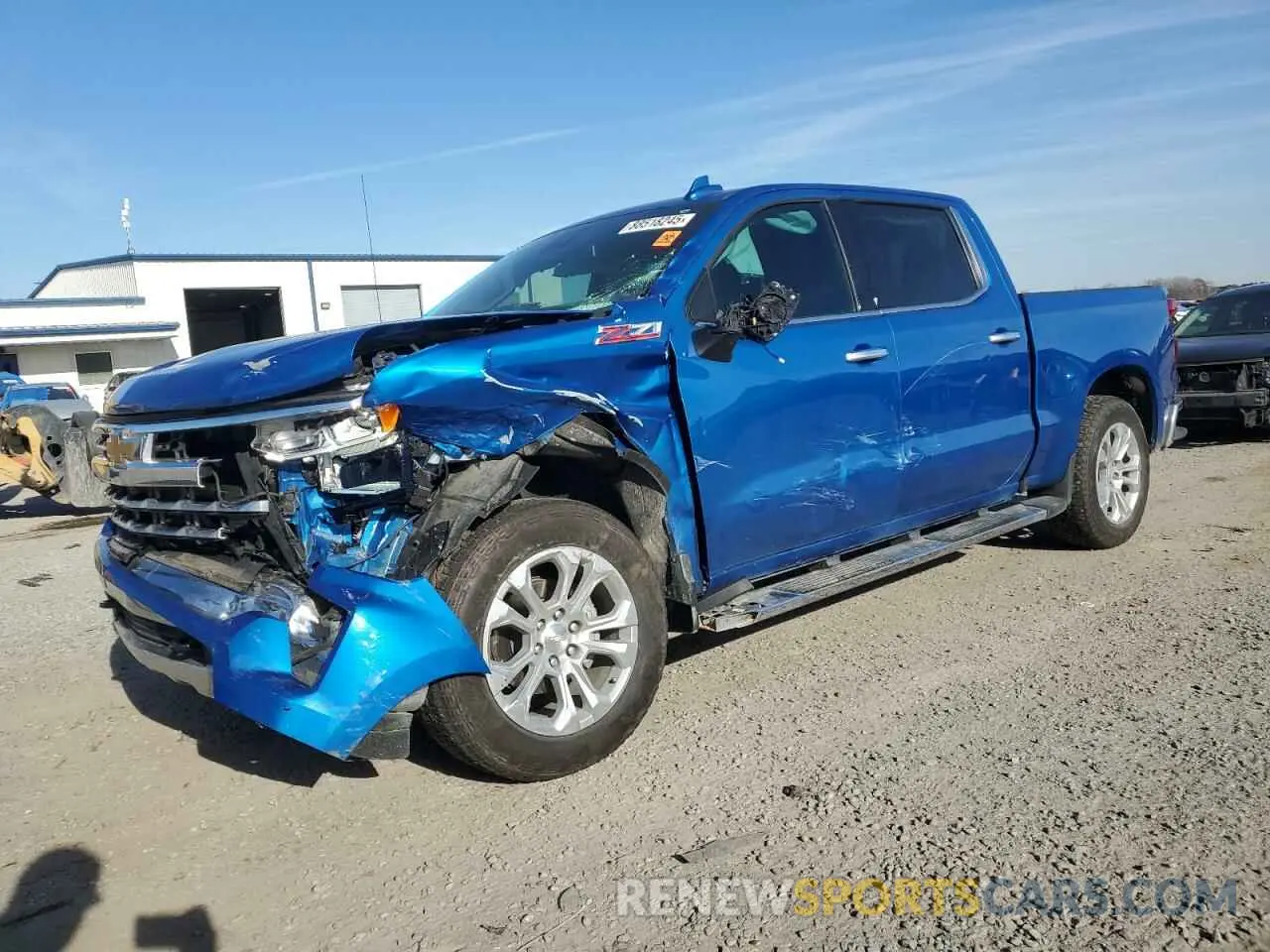 1 Photograph of a damaged car 1GCUDGE87PZ249074 CHEVROLET ALL Models 2023