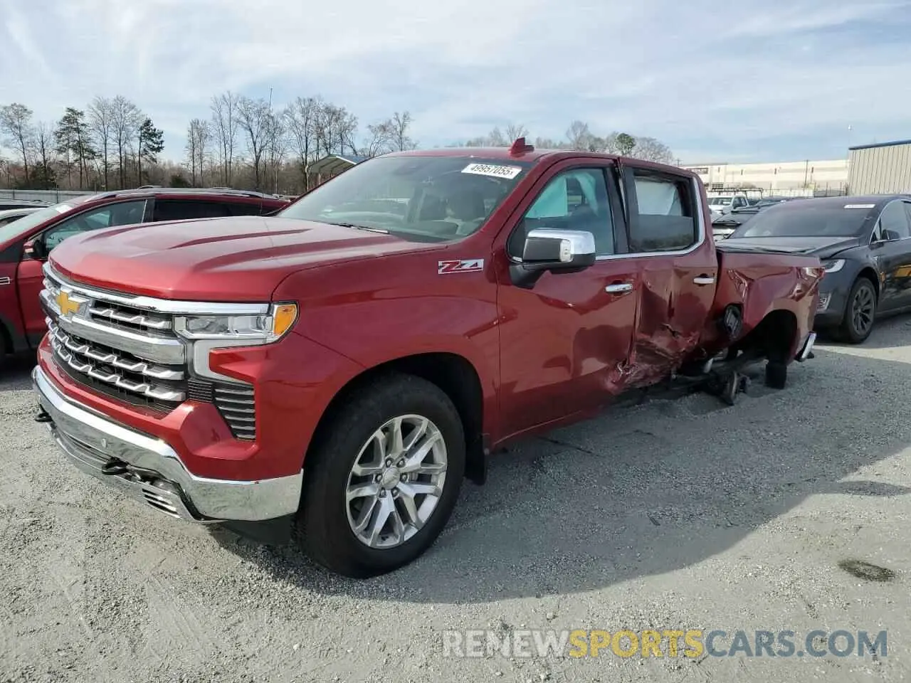 1 Photograph of a damaged car 1GCUDGED4PZ243665 CHEVROLET ALL Models 2023