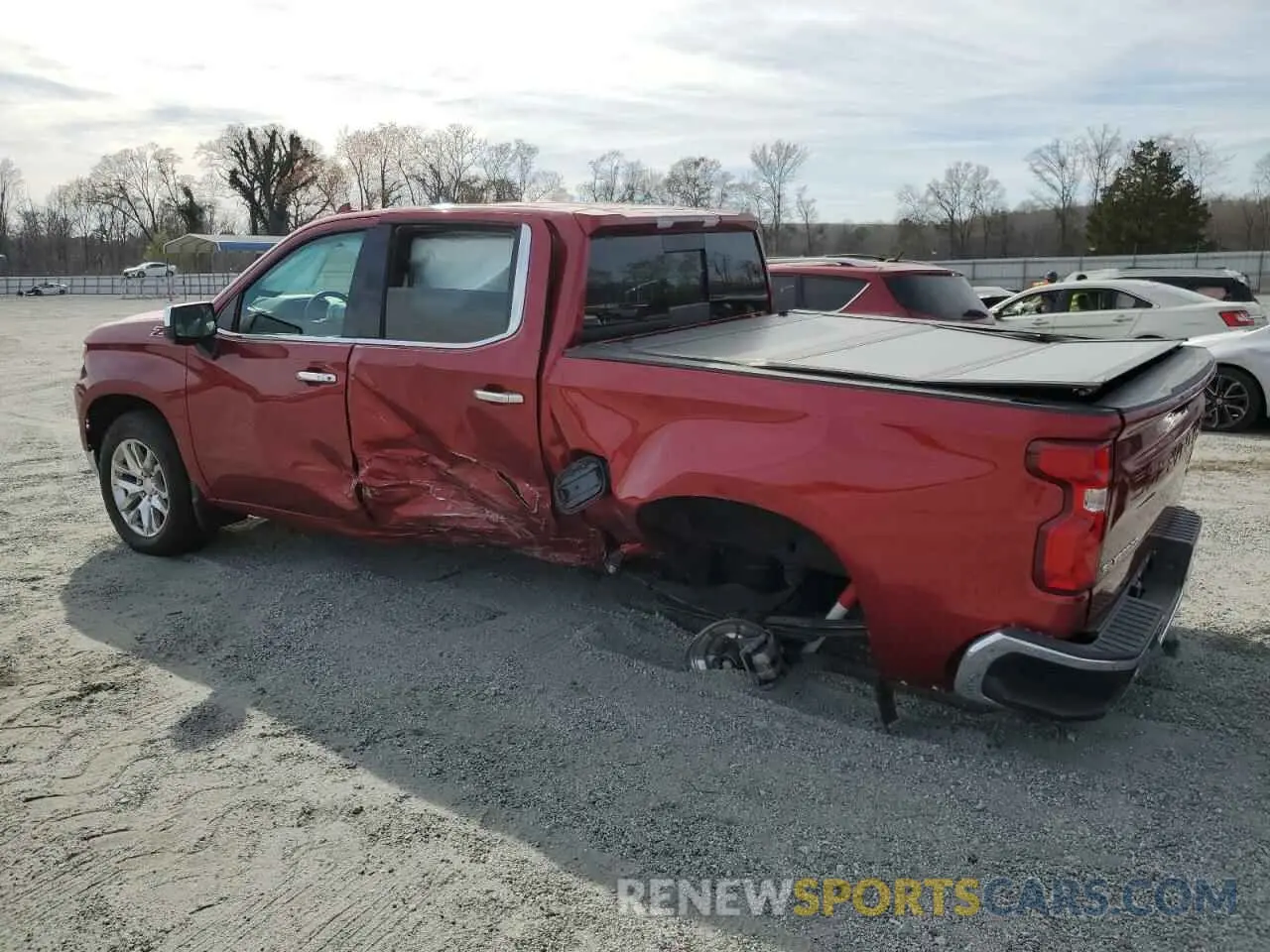 2 Photograph of a damaged car 1GCUDGED4PZ243665 CHEVROLET ALL Models 2023