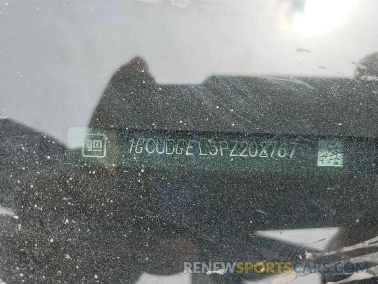 12 Photograph of a damaged car 1GCUDGEL3PZ208767 CHEVROLET ALL Models 2023