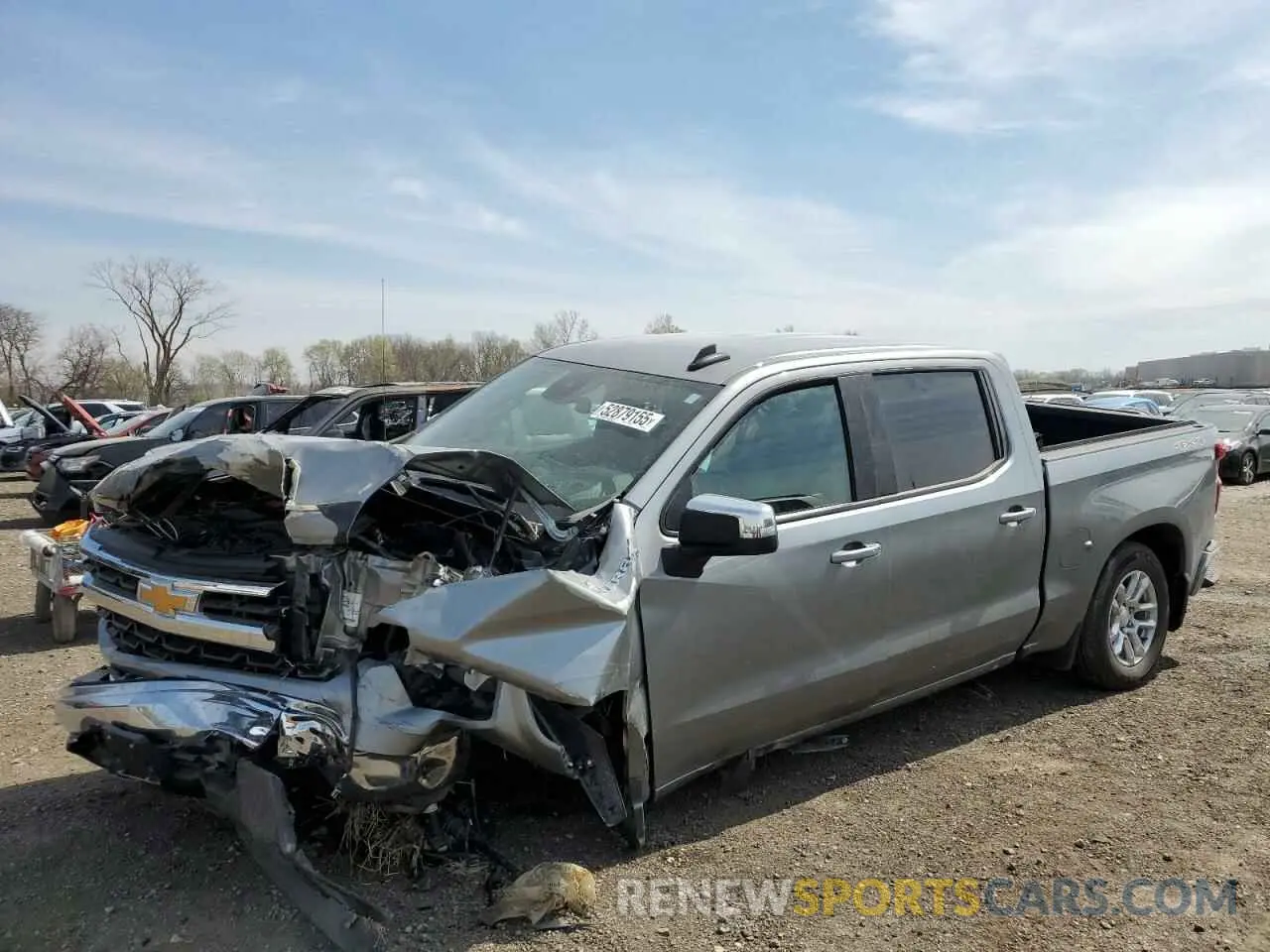 1 Photograph of a damaged car 2GCUDDED0P1123515 CHEVROLET ALL Models 2023