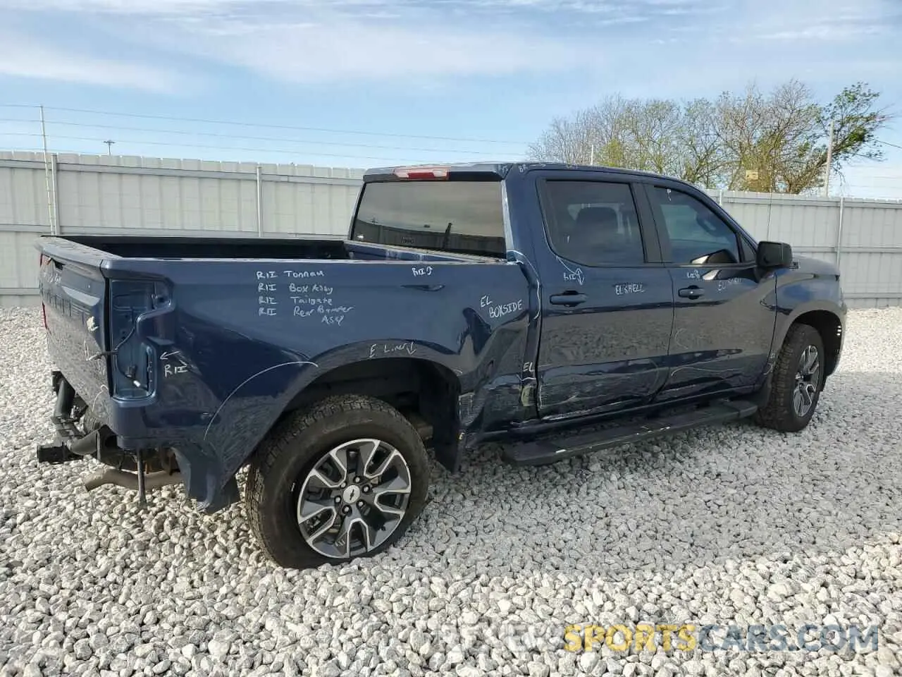 3 Photograph of a damaged car 2GCUDEED5P1123936 CHEVROLET ALL Models 2023