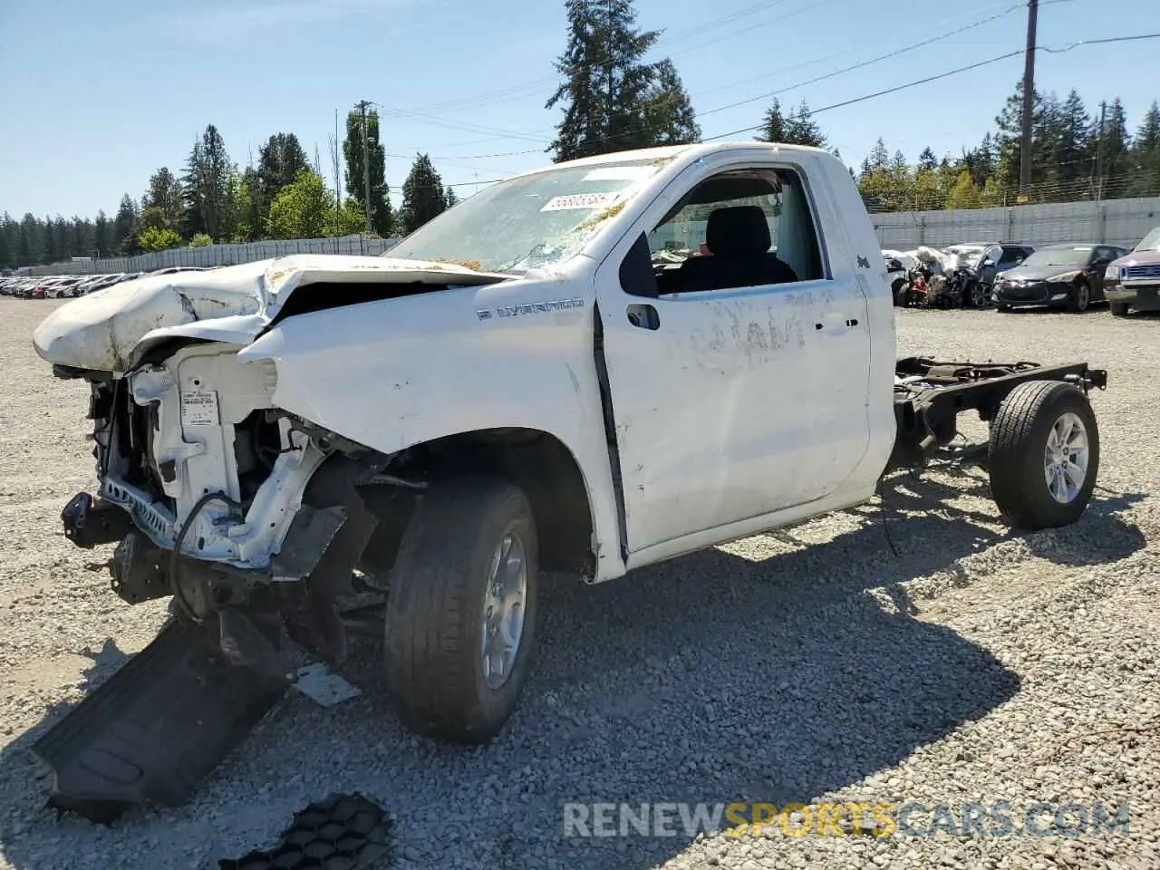 1 Photograph of a damaged car 3GCNAAED1PG294843 CHEVROLET ALL Models 2023
