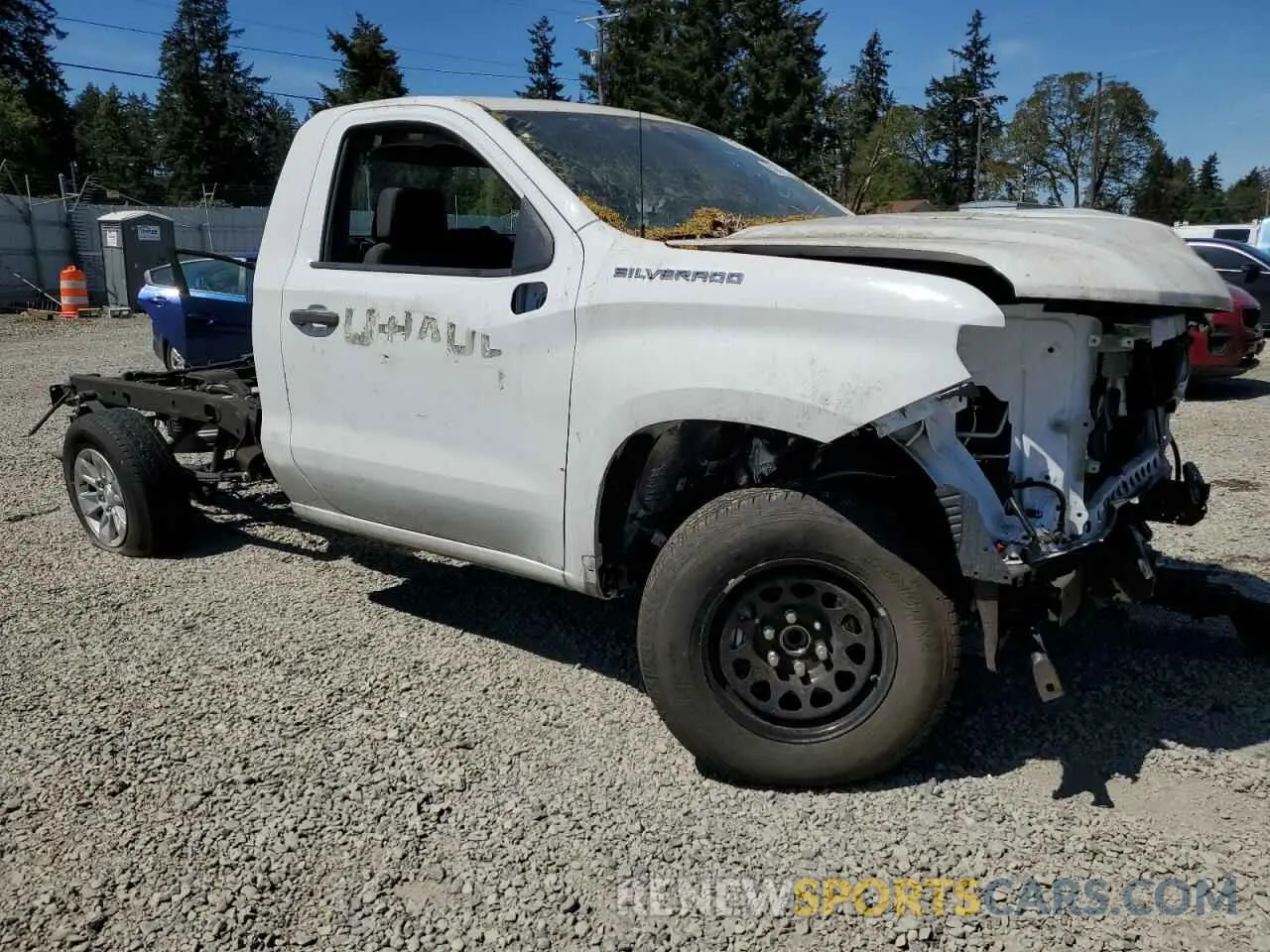 4 Photograph of a damaged car 3GCNAAED1PG294843 CHEVROLET ALL Models 2023
