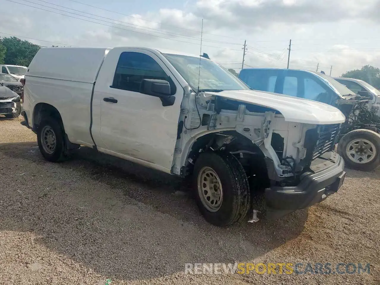 4 Photograph of a damaged car 3GCNAAEK1PG345403 CHEVROLET ALL Models 2023