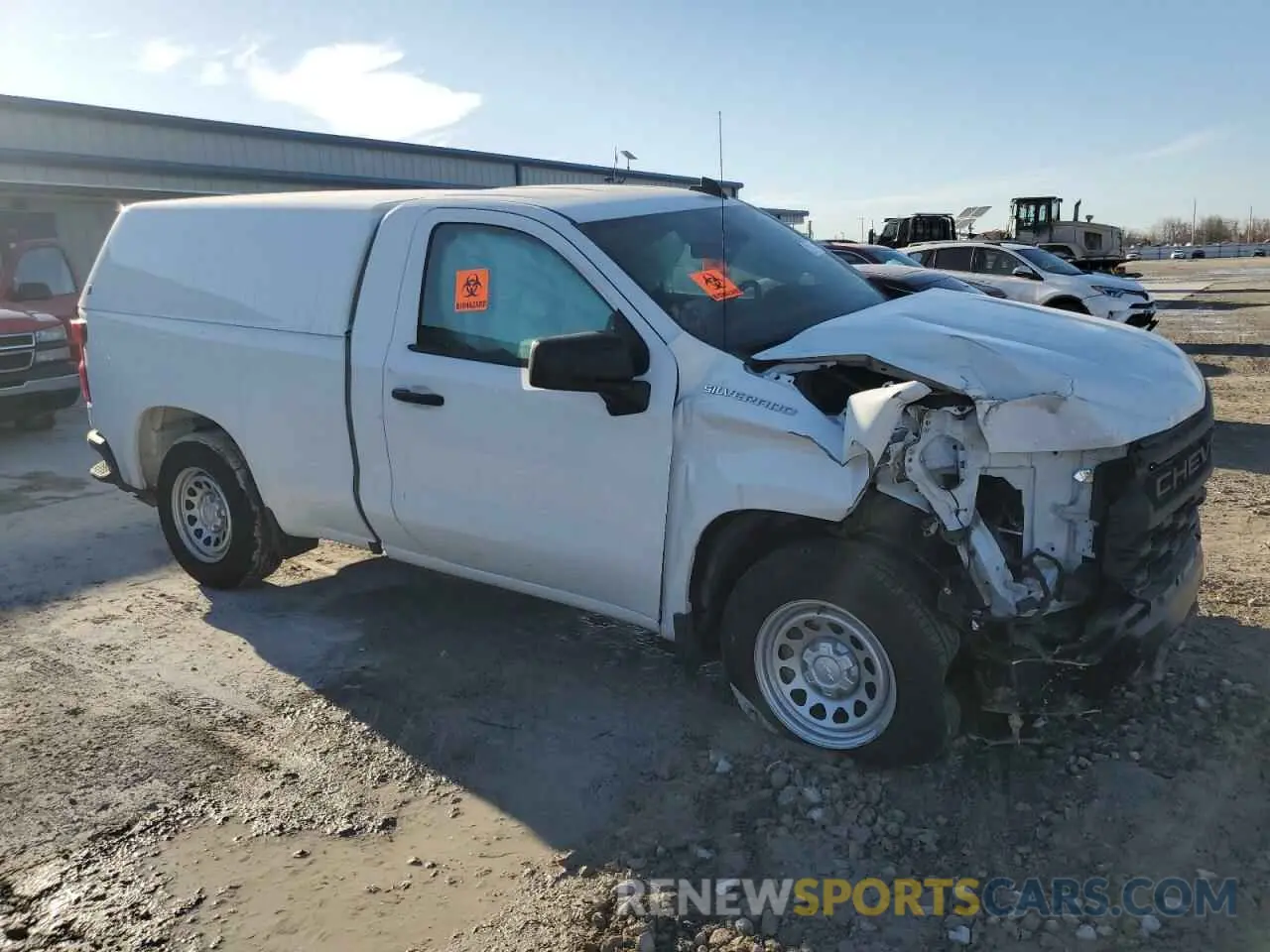 4 Photograph of a damaged car 3GCNAAEK8PG363235 CHEVROLET ALL Models 2023