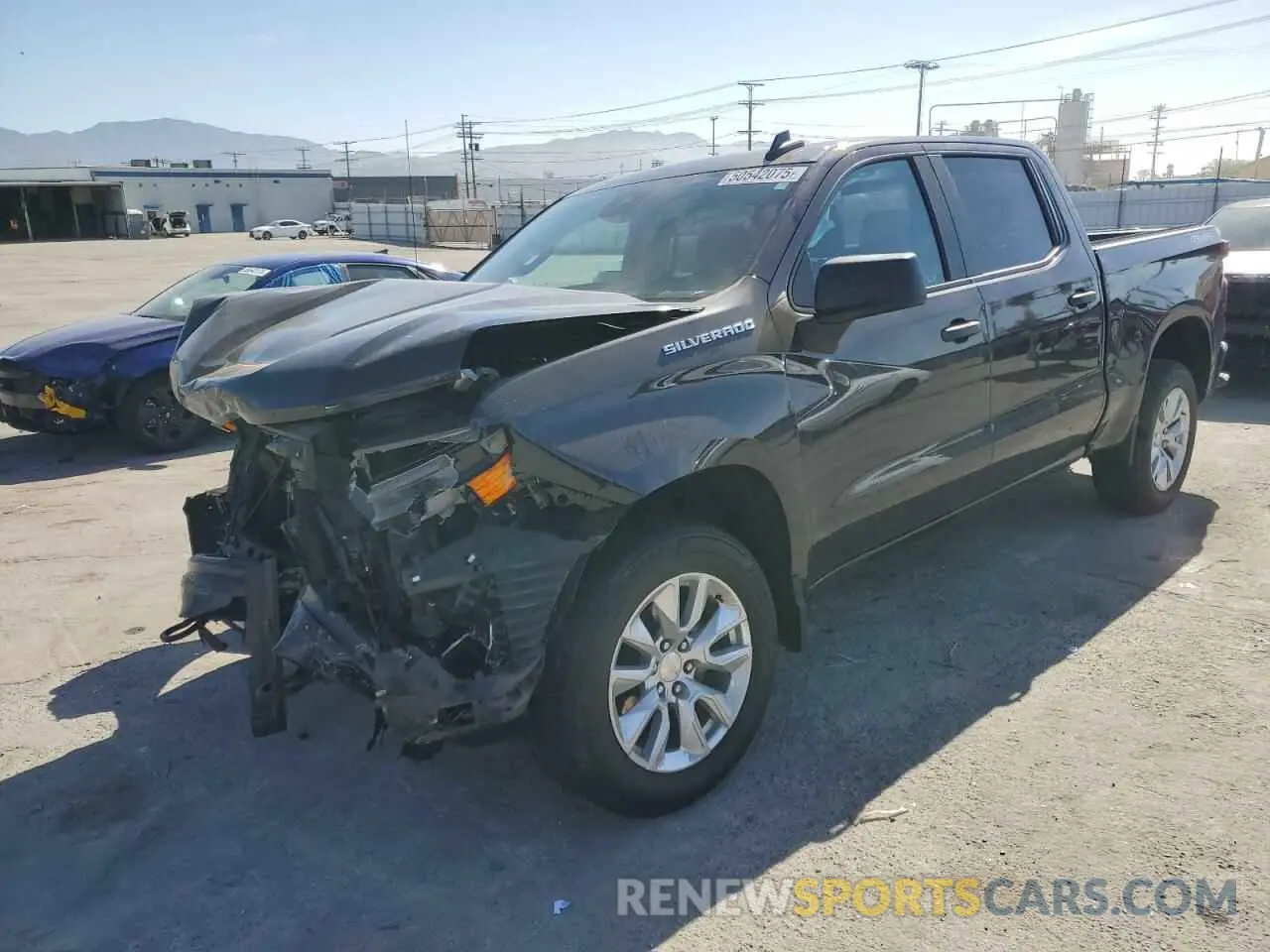 1 Photograph of a damaged car 3GCPDBEKXPG132407 CHEVROLET ALL Models 2023