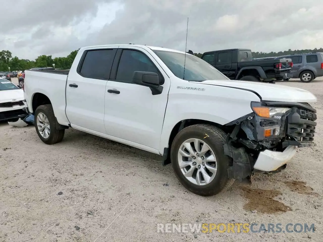 4 Photograph of a damaged car 1GCPABEK8RZ224398 CHEVROLET ALL Models 2024