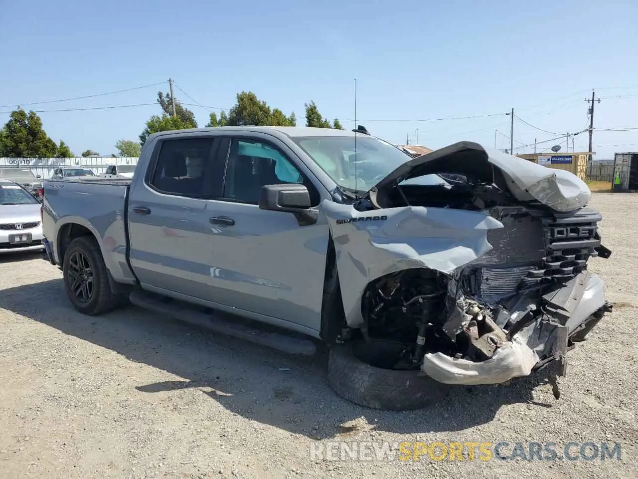 4 Photograph of a damaged car 1GCPDBEK7RZ253611 CHEVROLET ALL Models 2024