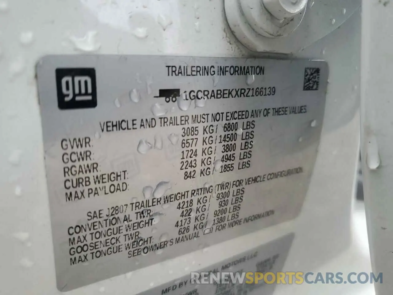 12 Photograph of a damaged car 1GCRABEKXRZ166139 CHEVROLET ALL Models 2024