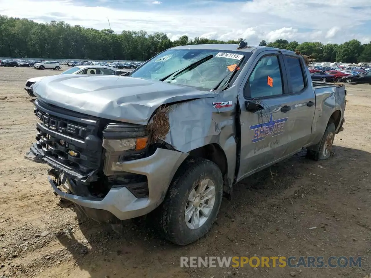 1 Photograph of a damaged car 1GCRDAED7RZ275581 CHEVROLET ALL Models 2024
