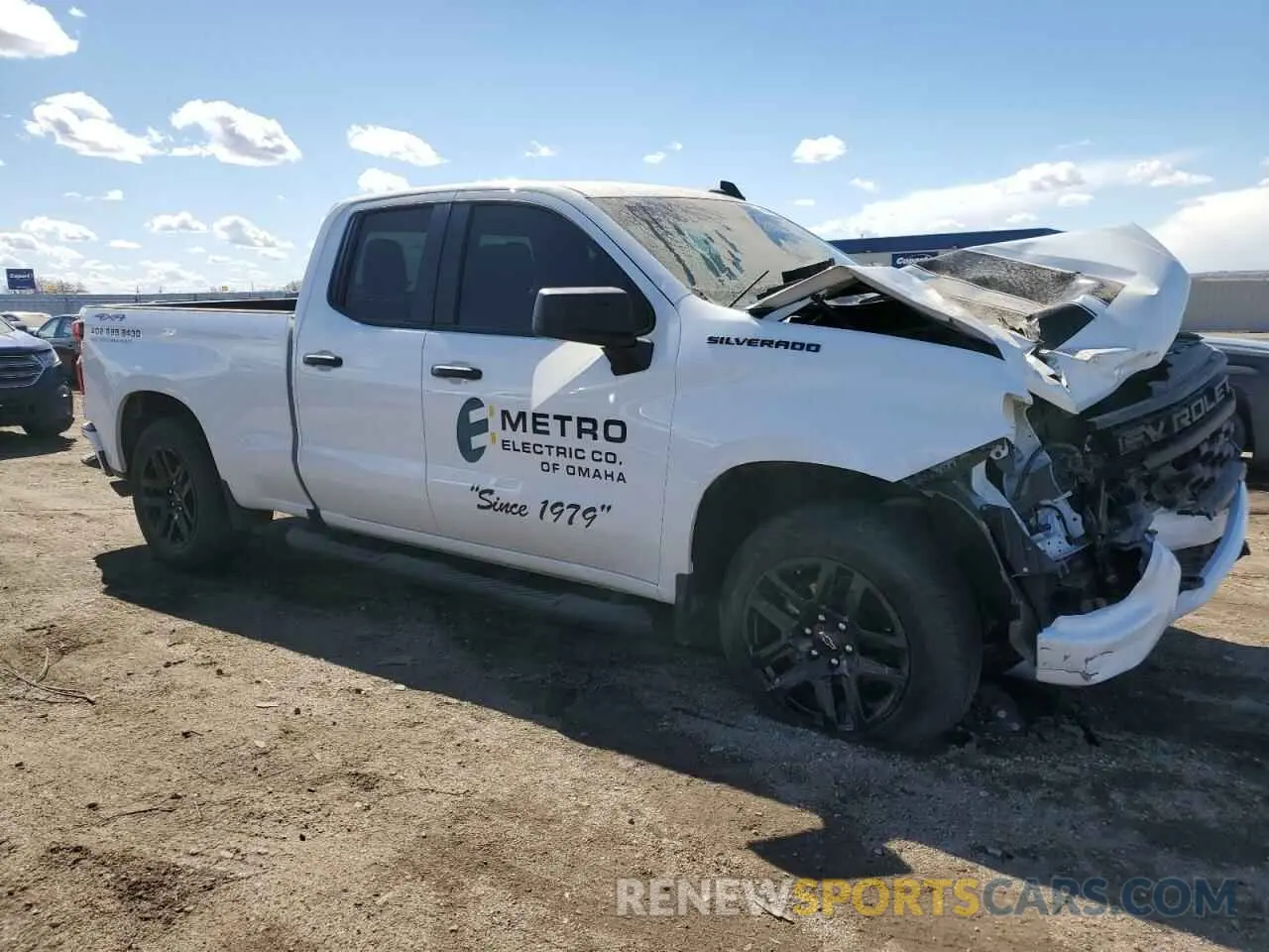 4 Photograph of a damaged car 1GCRDBEK9RZ152286 CHEVROLET ALL Models 2024