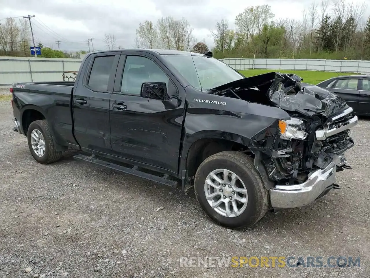 4 Photograph of a damaged car 1GCRDKEK4RZ224429 CHEVROLET ALL Models 2024