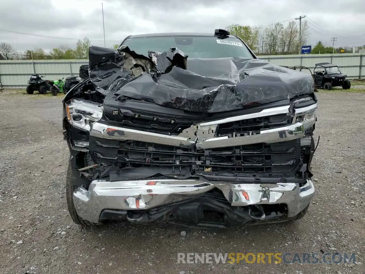 5 Photograph of a damaged car 1GCRDKEK4RZ224429 CHEVROLET ALL Models 2024