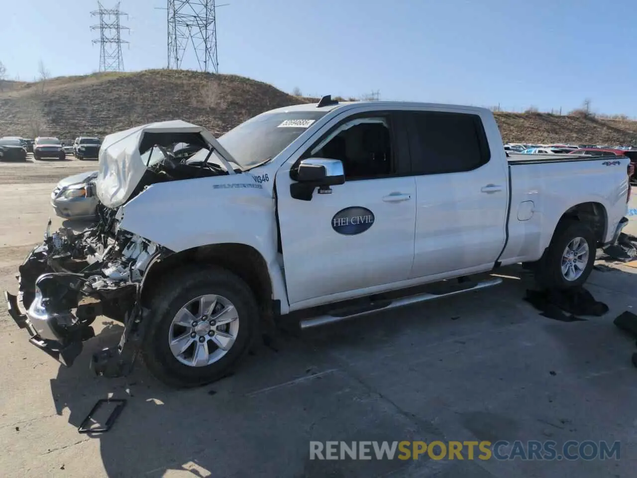 1 Photograph of a damaged car 1GCUDDED6RZ187780 CHEVROLET ALL Models 2024