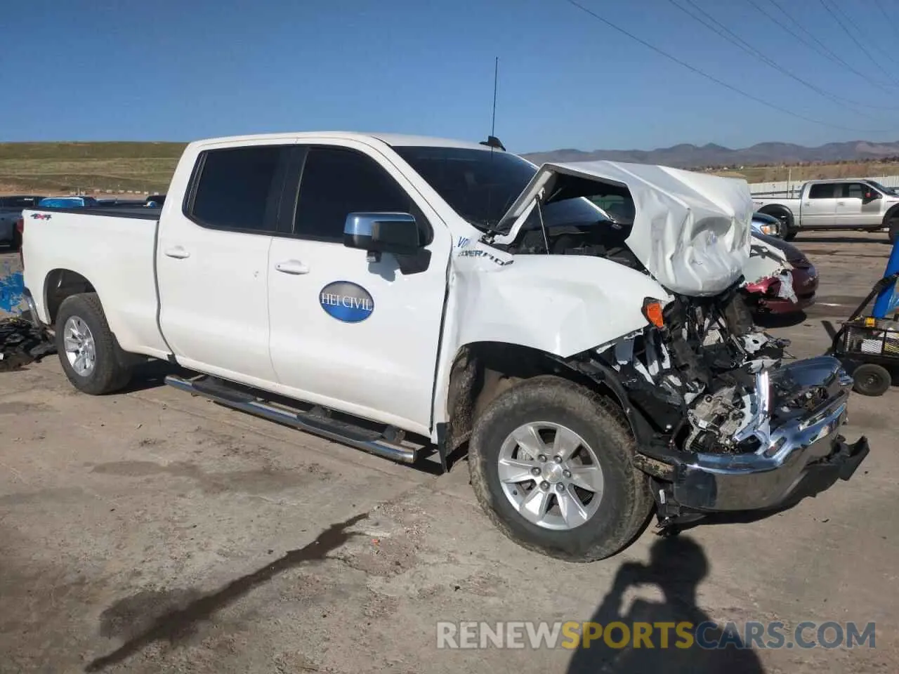 4 Photograph of a damaged car 1GCUDDED6RZ187780 CHEVROLET ALL Models 2024