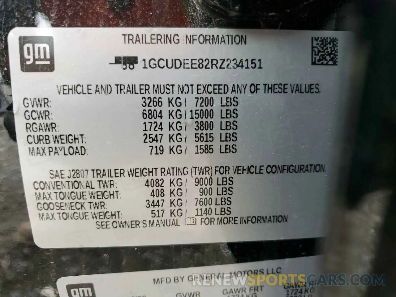 13 Photograph of a damaged car 1GCUDEE82RZ234151 CHEVROLET ALL Models 2024