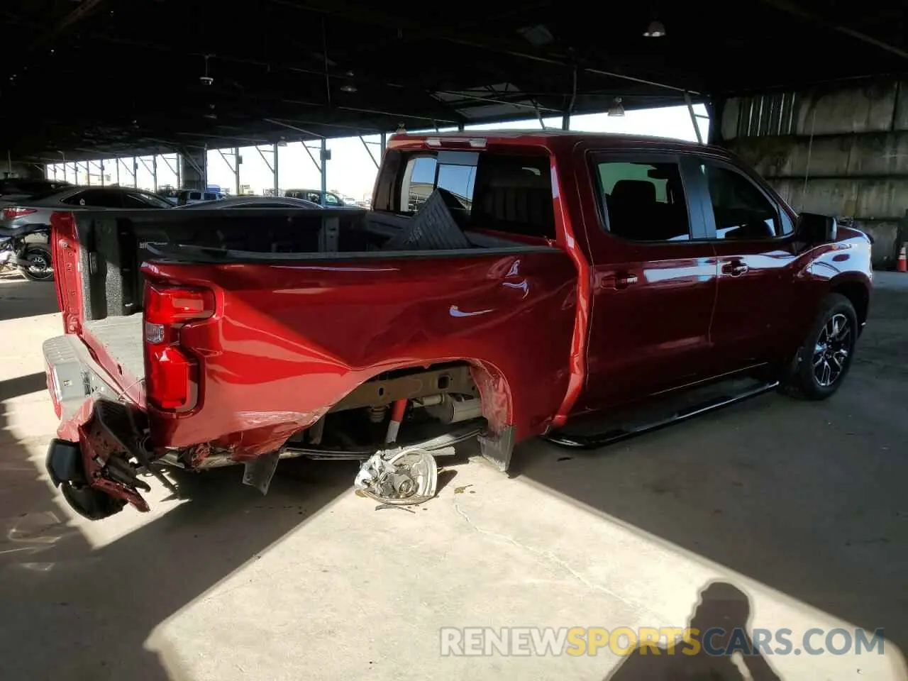 3 Photograph of a damaged car 1GCUDEED4RZ265950 CHEVROLET ALL Models 2024