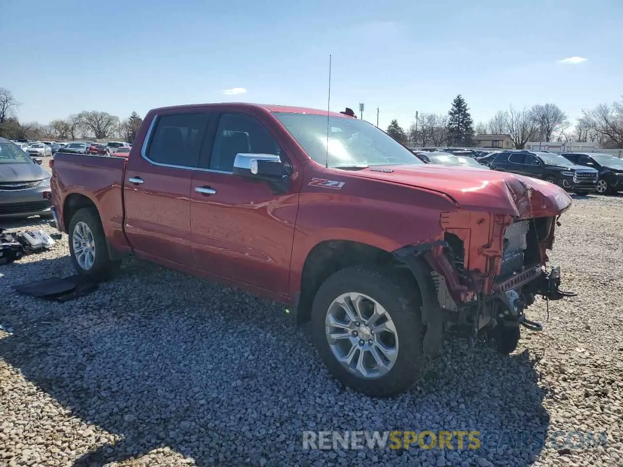 4 Photograph of a damaged car 1GCUDGE89RZ382308 CHEVROLET ALL Models 2024