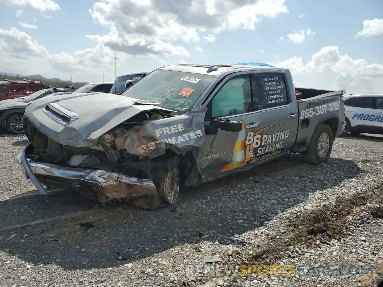1 Photograph of a damaged car 2GC4YPE72R1118738 CHEVROLET ALL Models 2024