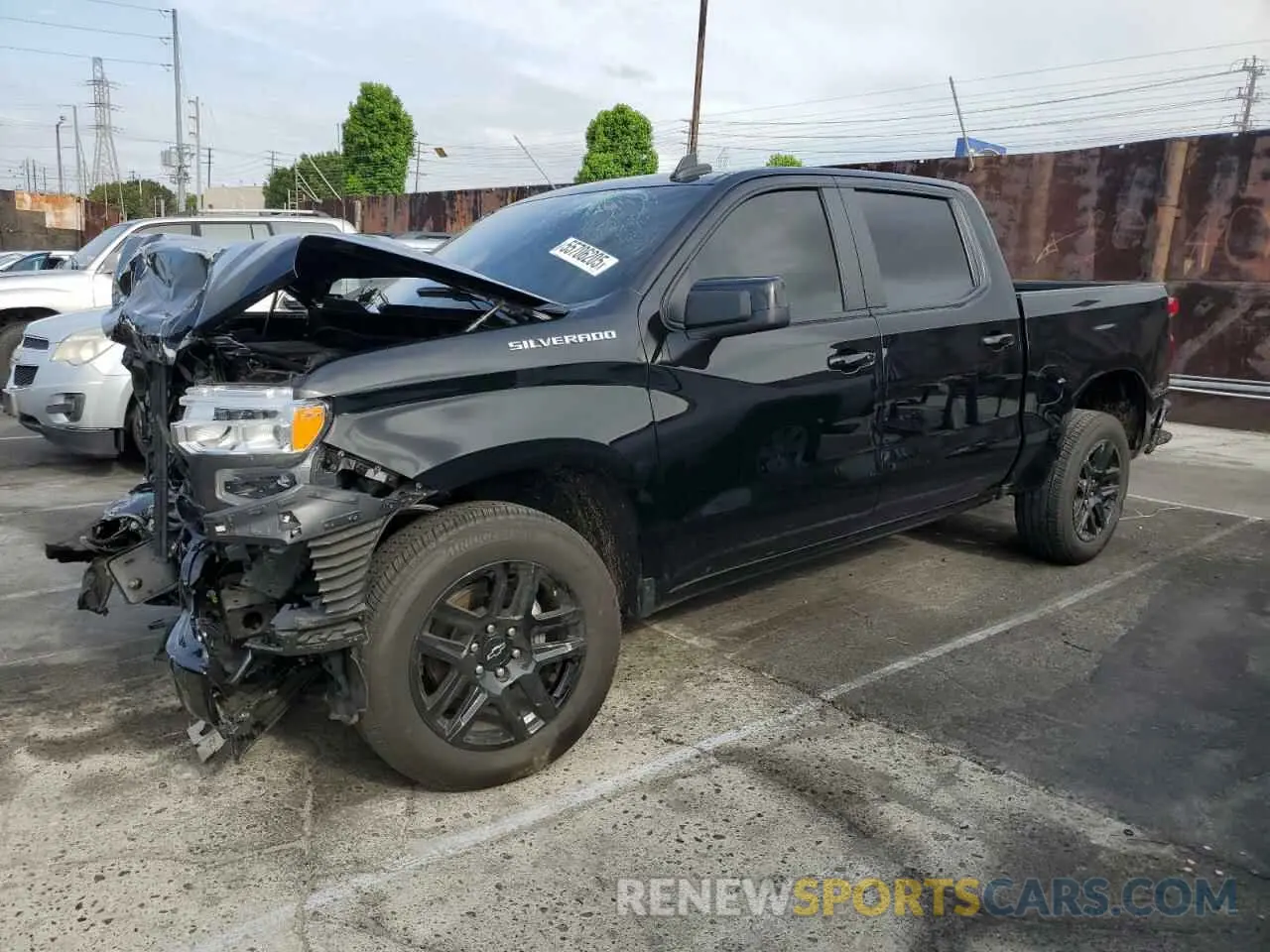1 Photograph of a damaged car 2GCPADED4R1141315 CHEVROLET ALL Models 2024
