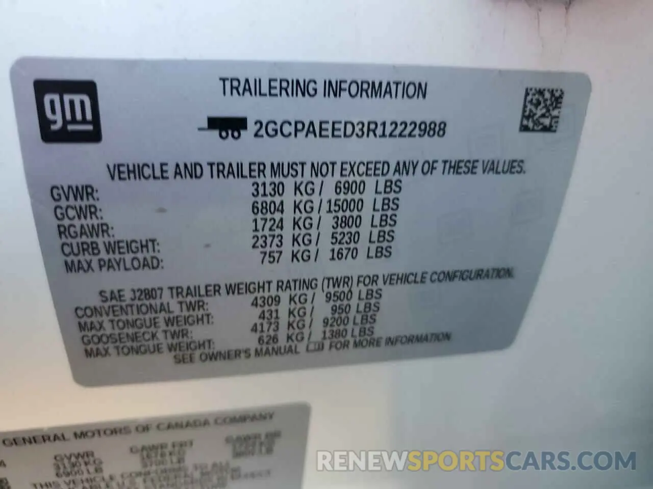 13 Photograph of a damaged car 2GCPAEED3R1222988 CHEVROLET ALL Models 2024