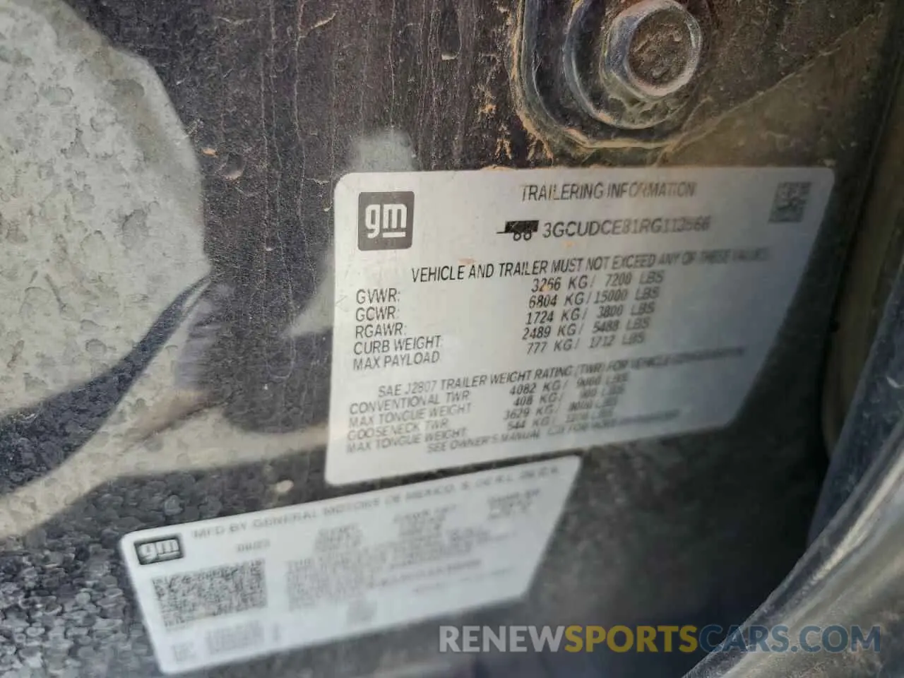 13 Photograph of a damaged car 3GCUDCE81RG113566 CHEVROLET ALL Models 2024