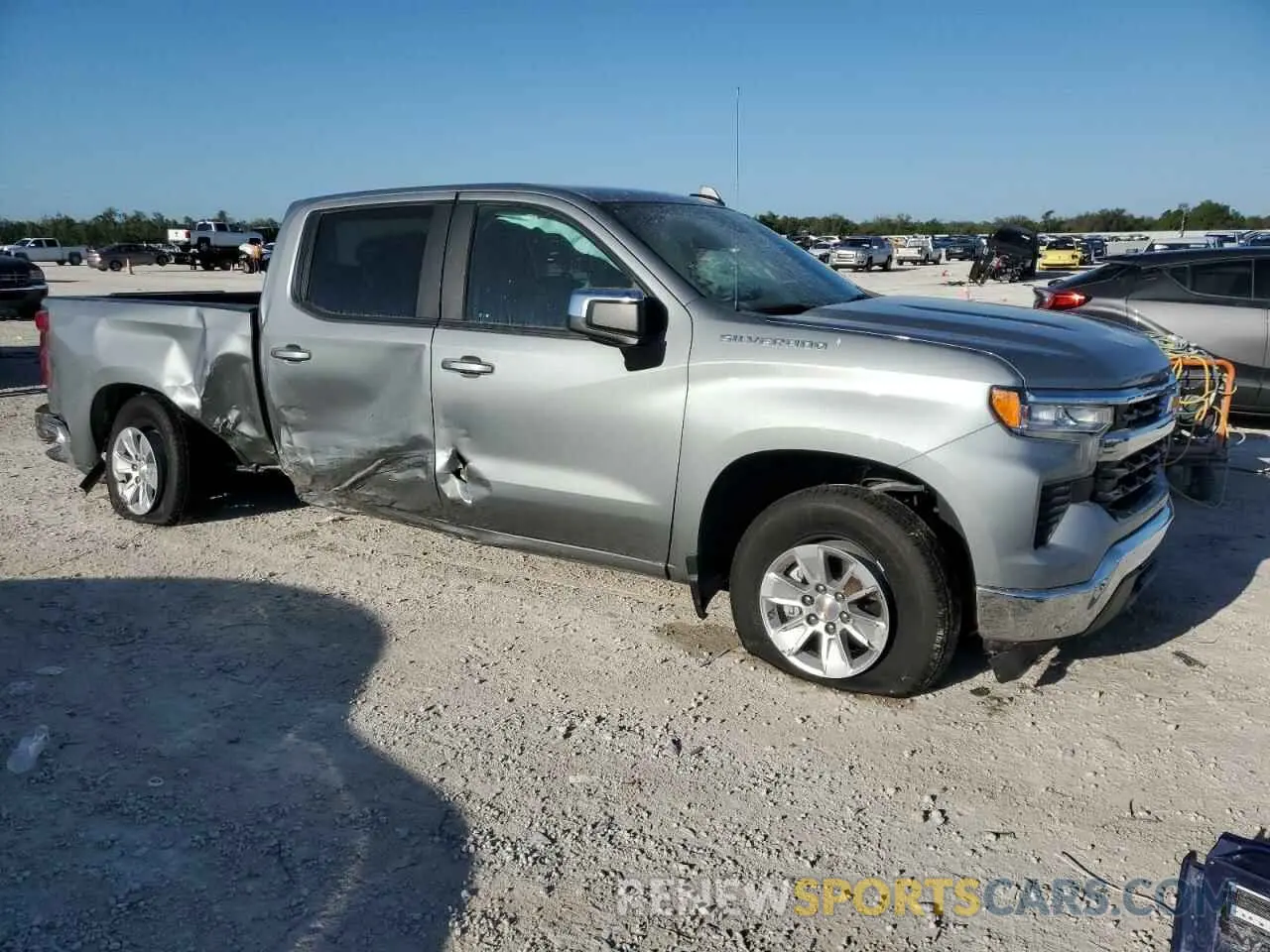 4 Photograph of a damaged car 1GCPACED8SZ113623 CHEVROLET ALL Models 2025