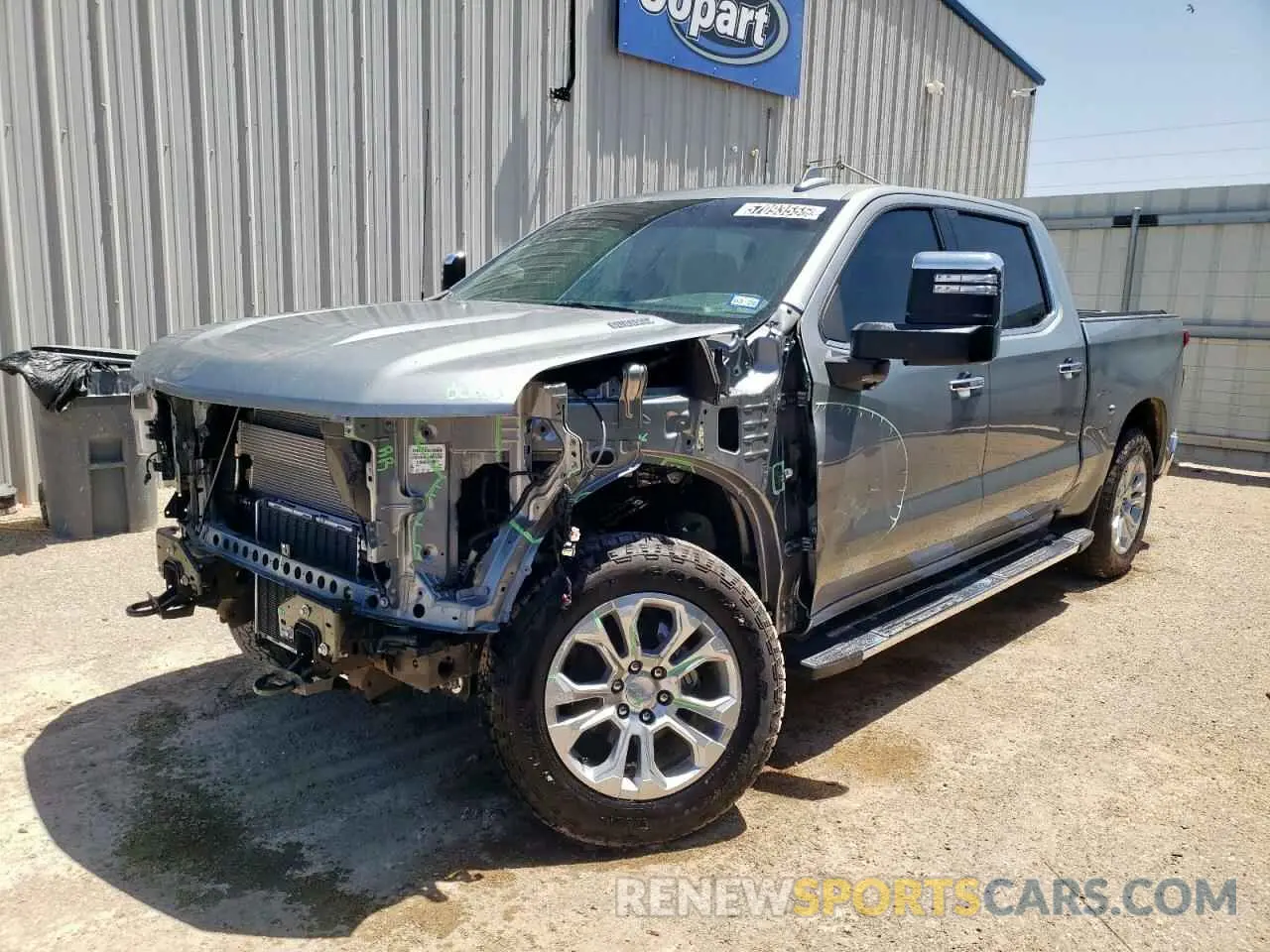 1 Photograph of a damaged car 1GCUKGE88SZ235005 CHEVROLET ALL Models 2025
