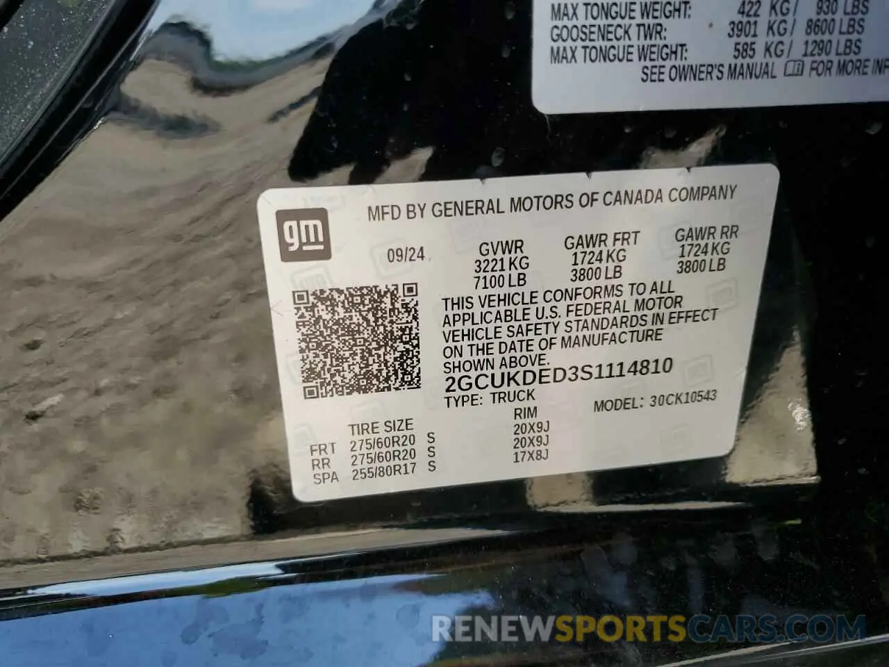 13 Photograph of a damaged car 2GCUKDED3S1114810 CHEVROLET ALL Models 2025