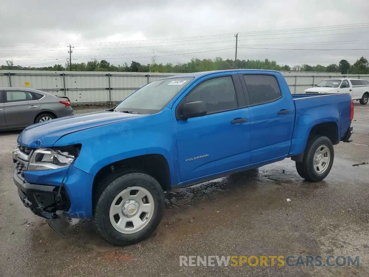 1 Photograph of a damaged car 1GCGSBEA8M1142022 CHEVROLET ALL OTHER 2021
