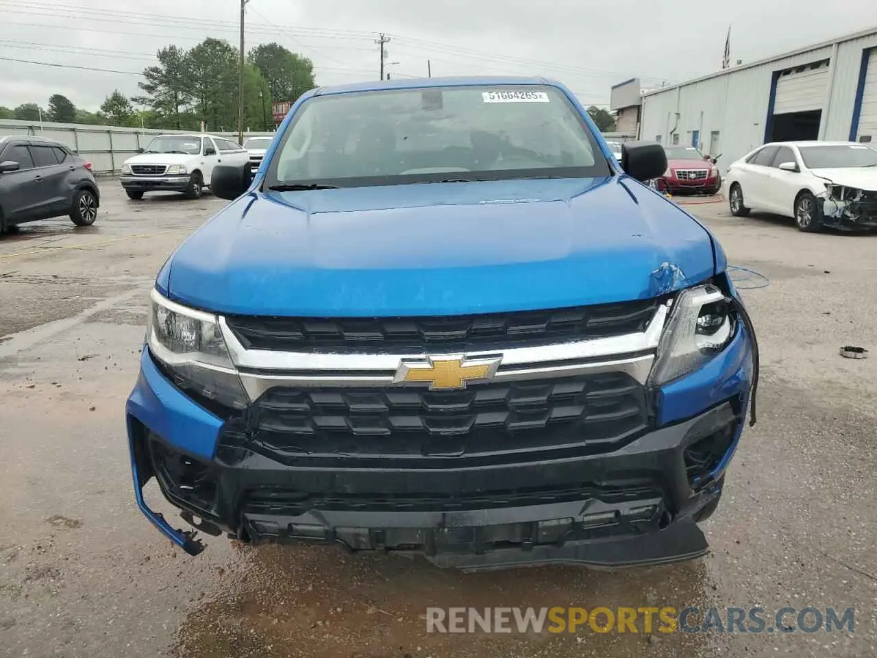 5 Photograph of a damaged car 1GCGSBEA8M1142022 CHEVROLET ALL OTHER 2021