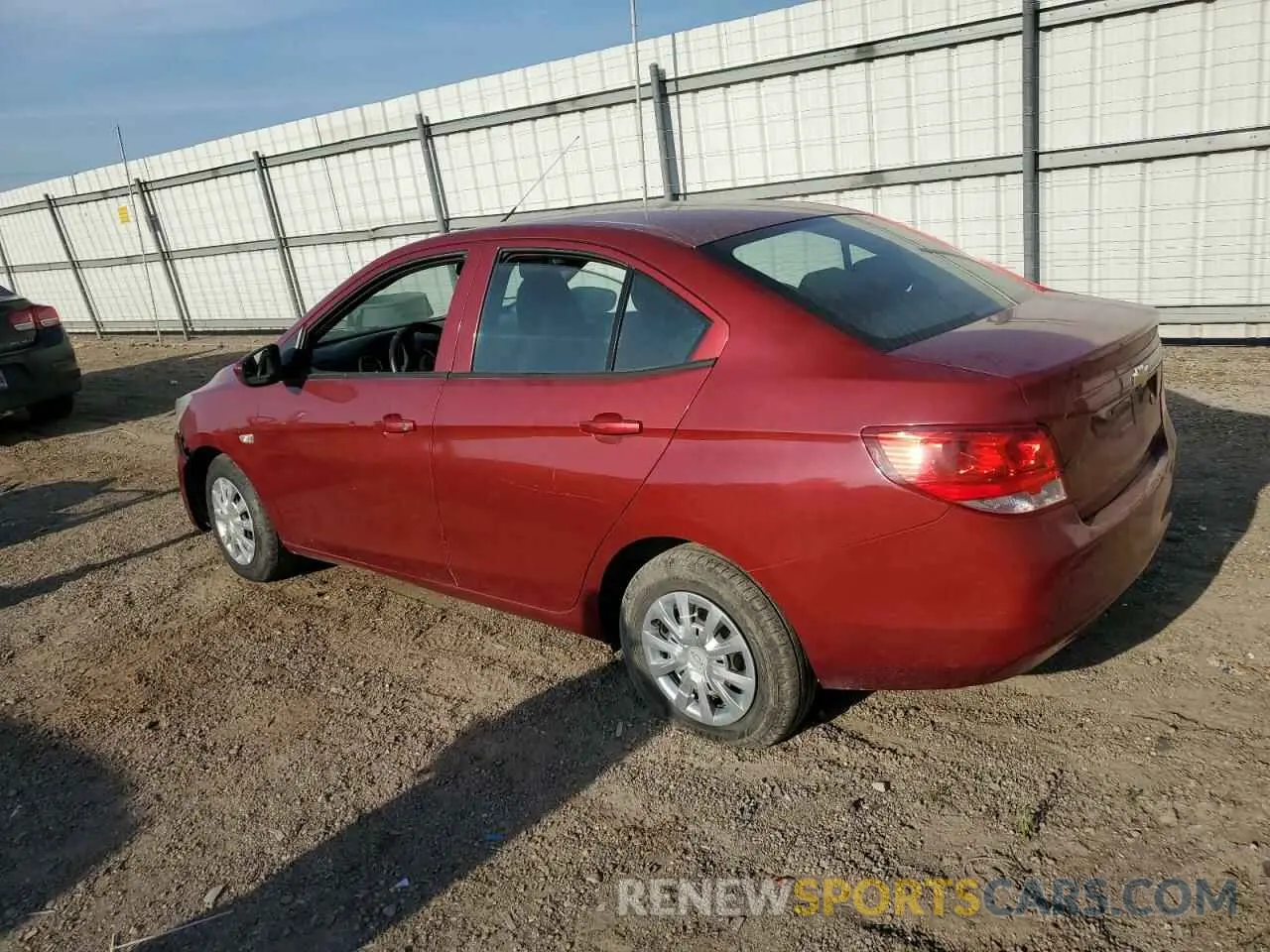 2 Photograph of a damaged car LSGHD52H2KD045447 CHEVROLET AVEO 2019