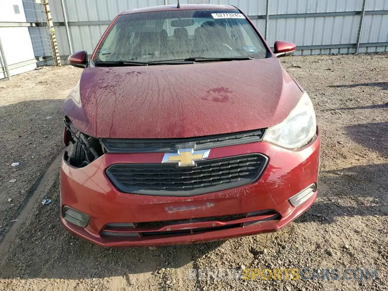 5 Photograph of a damaged car LSGHD52H2KD045447 CHEVROLET AVEO 2019