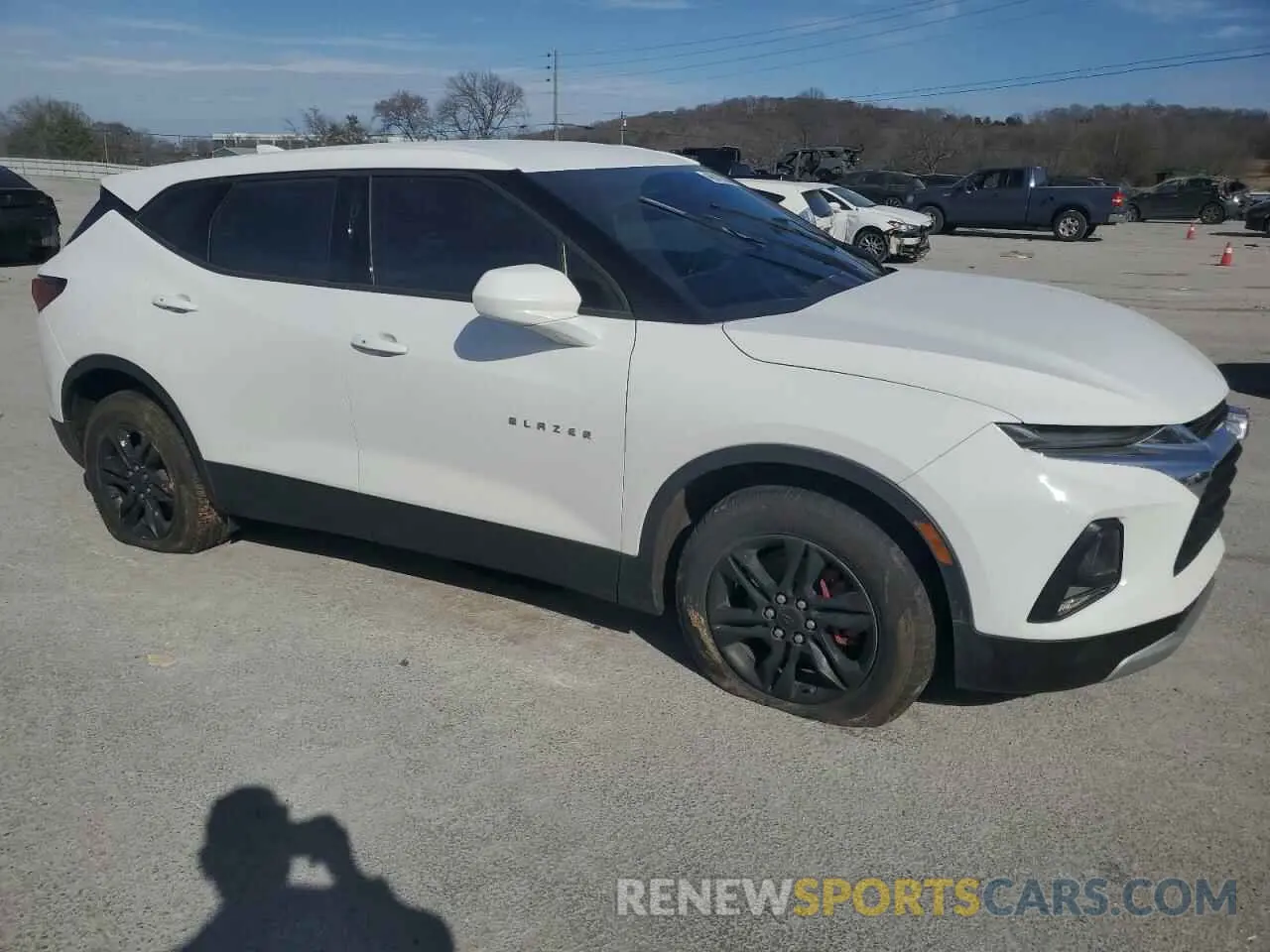 4 Photograph of a damaged car 3GNKBBRA1KS632678 CHEVROLET BLAZER 2019