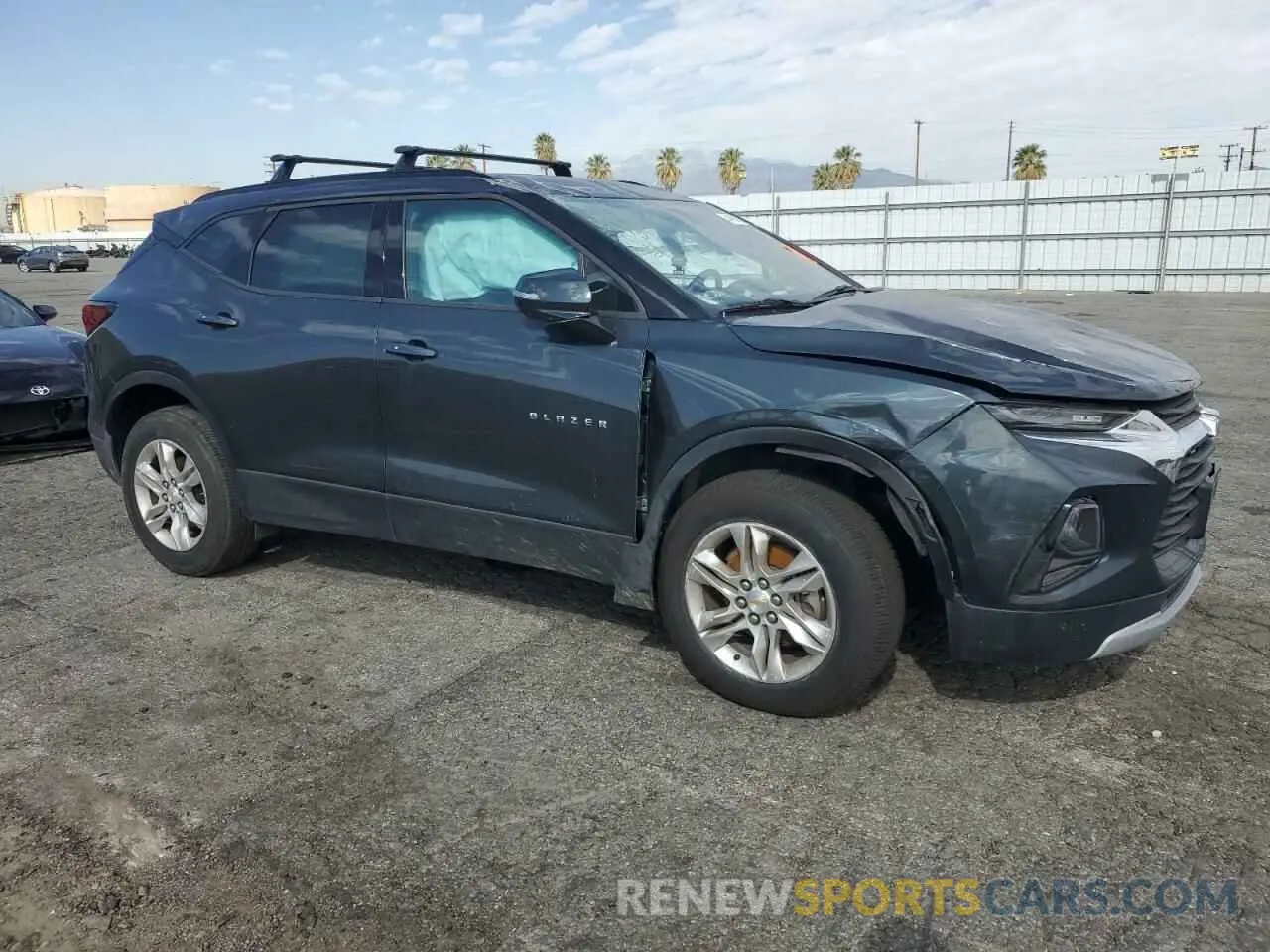 4 Photograph of a damaged car 3GNKBBRA1KS675398 CHEVROLET BLAZER 2019