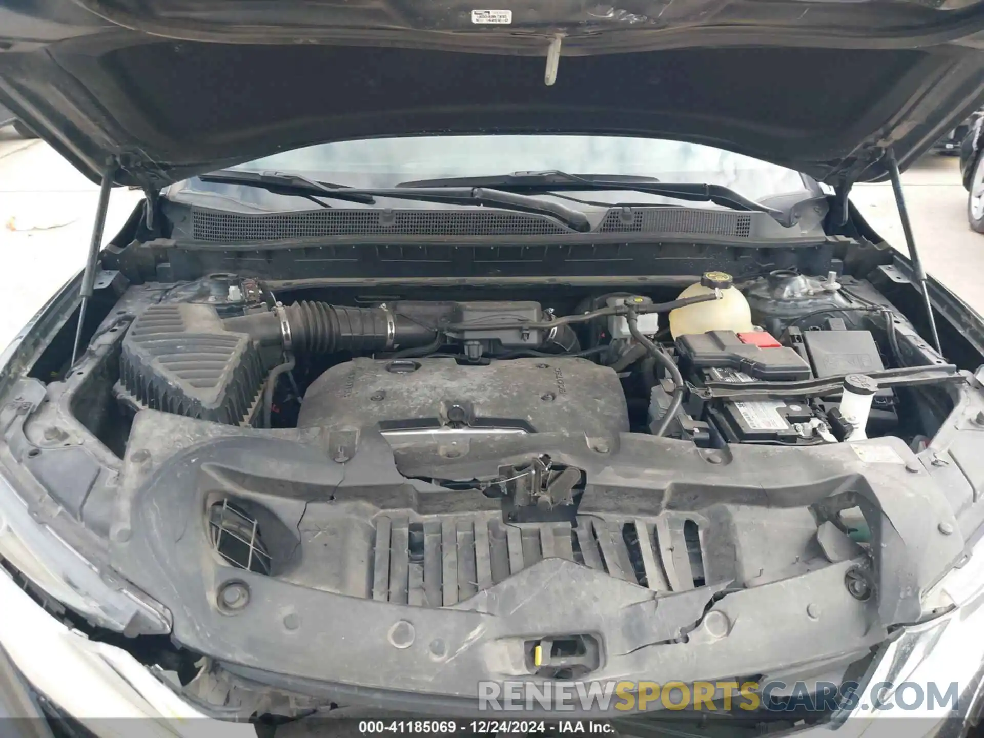 10 Photograph of a damaged car 3GNKBBRA2KS694087 CHEVROLET BLAZER 2019