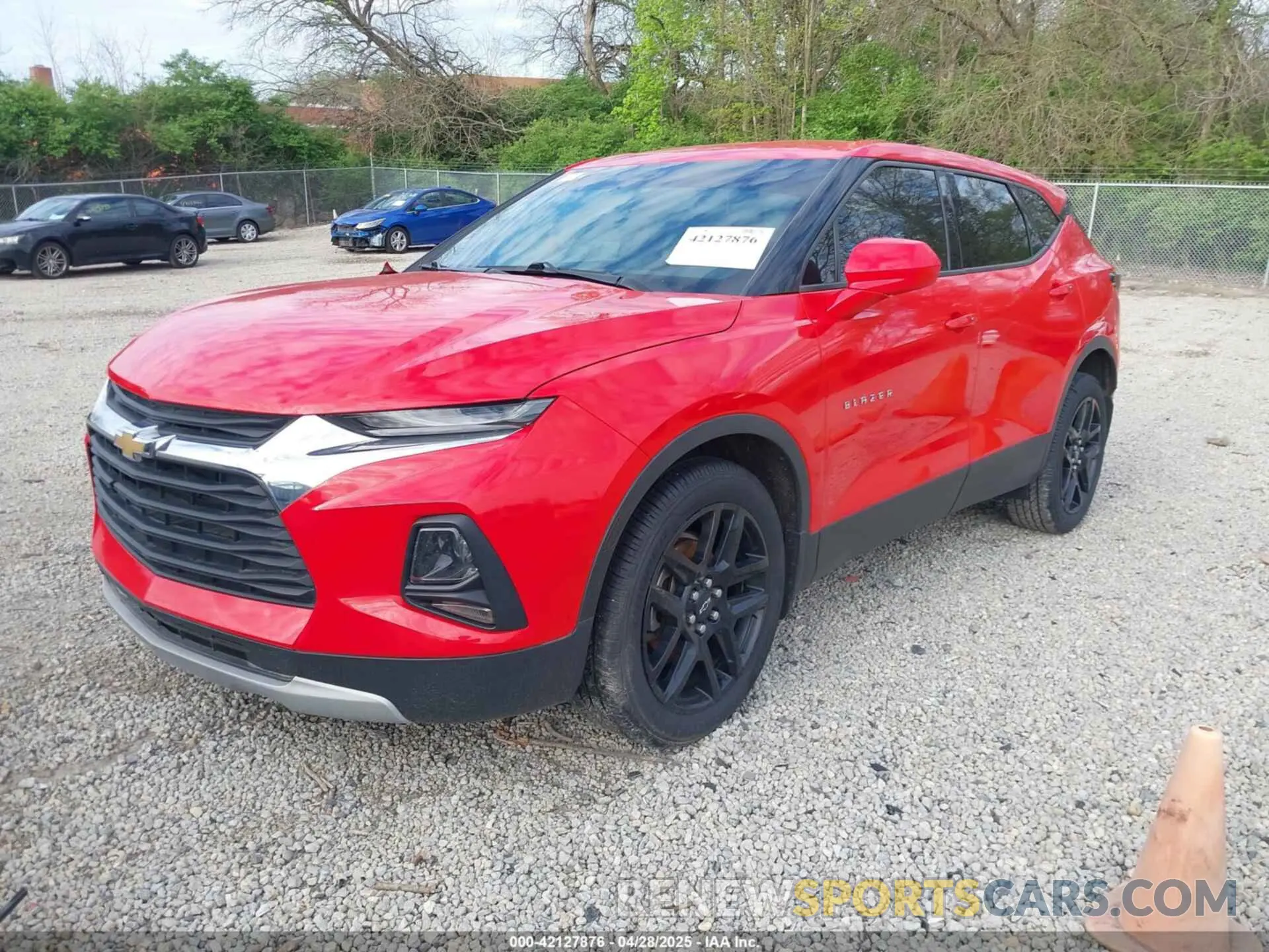 2 Photograph of a damaged car 3GNKBBRA3KS685012 CHEVROLET BLAZER 2019