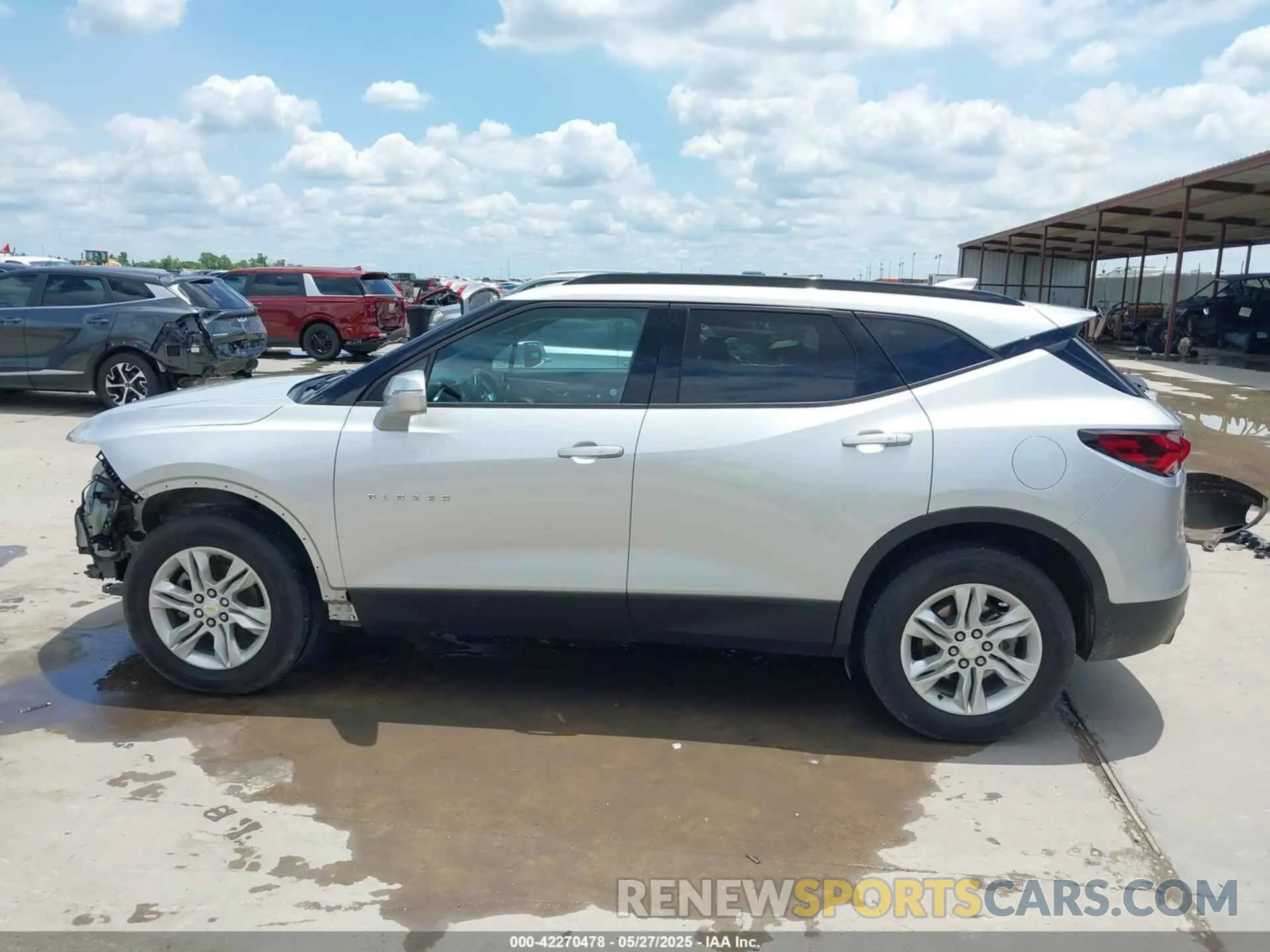 15 Photograph of a damaged car 3GNKBBRA3KS698858 CHEVROLET BLAZER 2019
