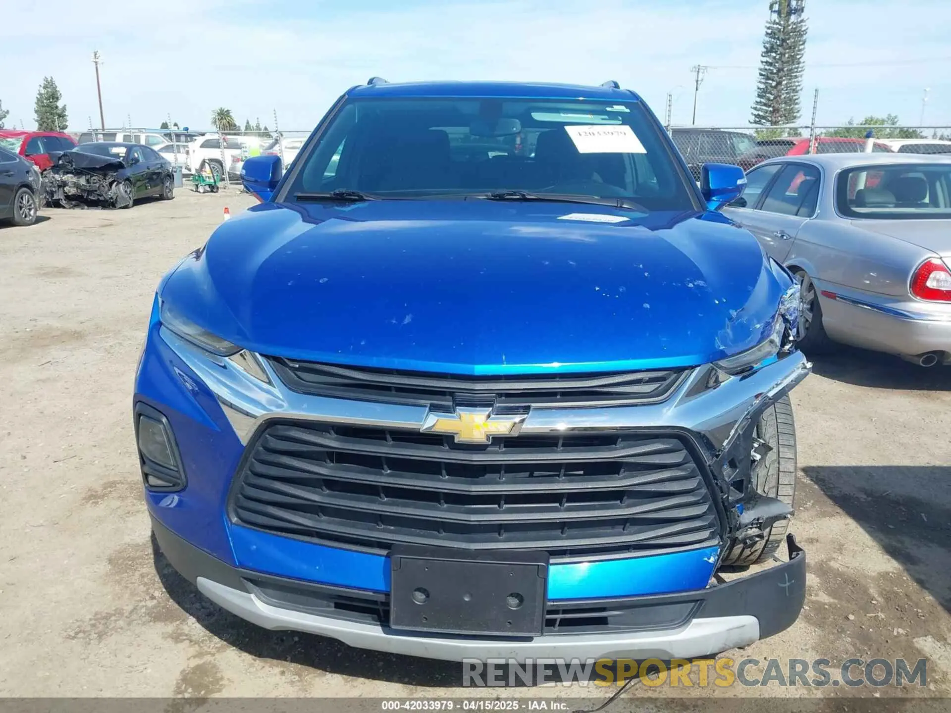 12 Photograph of a damaged car 3GNKBBRA4KS579152 CHEVROLET BLAZER 2019