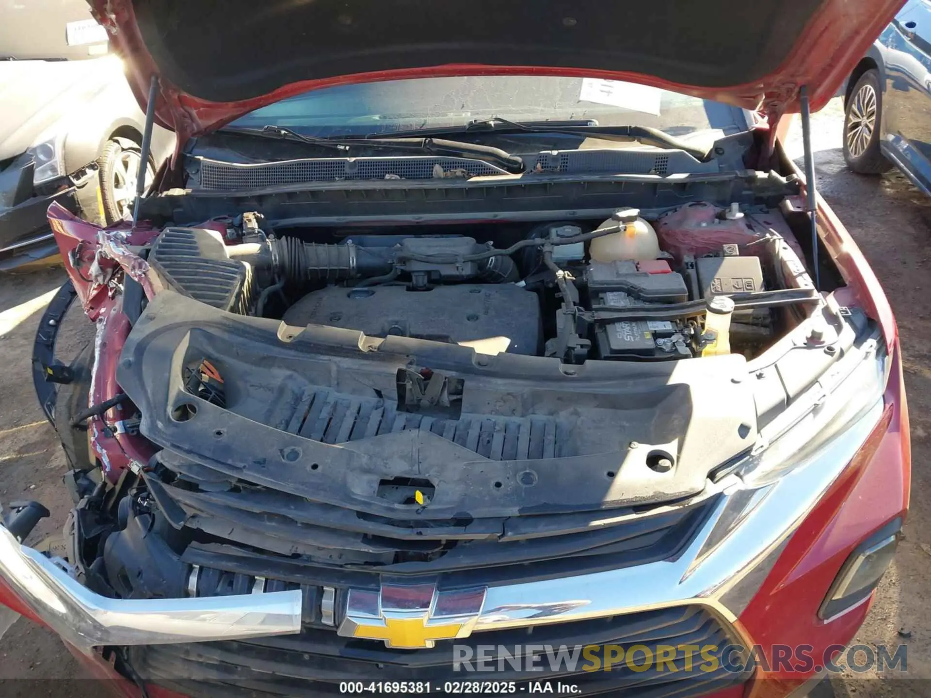 10 Photograph of a damaged car 3GNKBBRA4KS586828 CHEVROLET BLAZER 2019