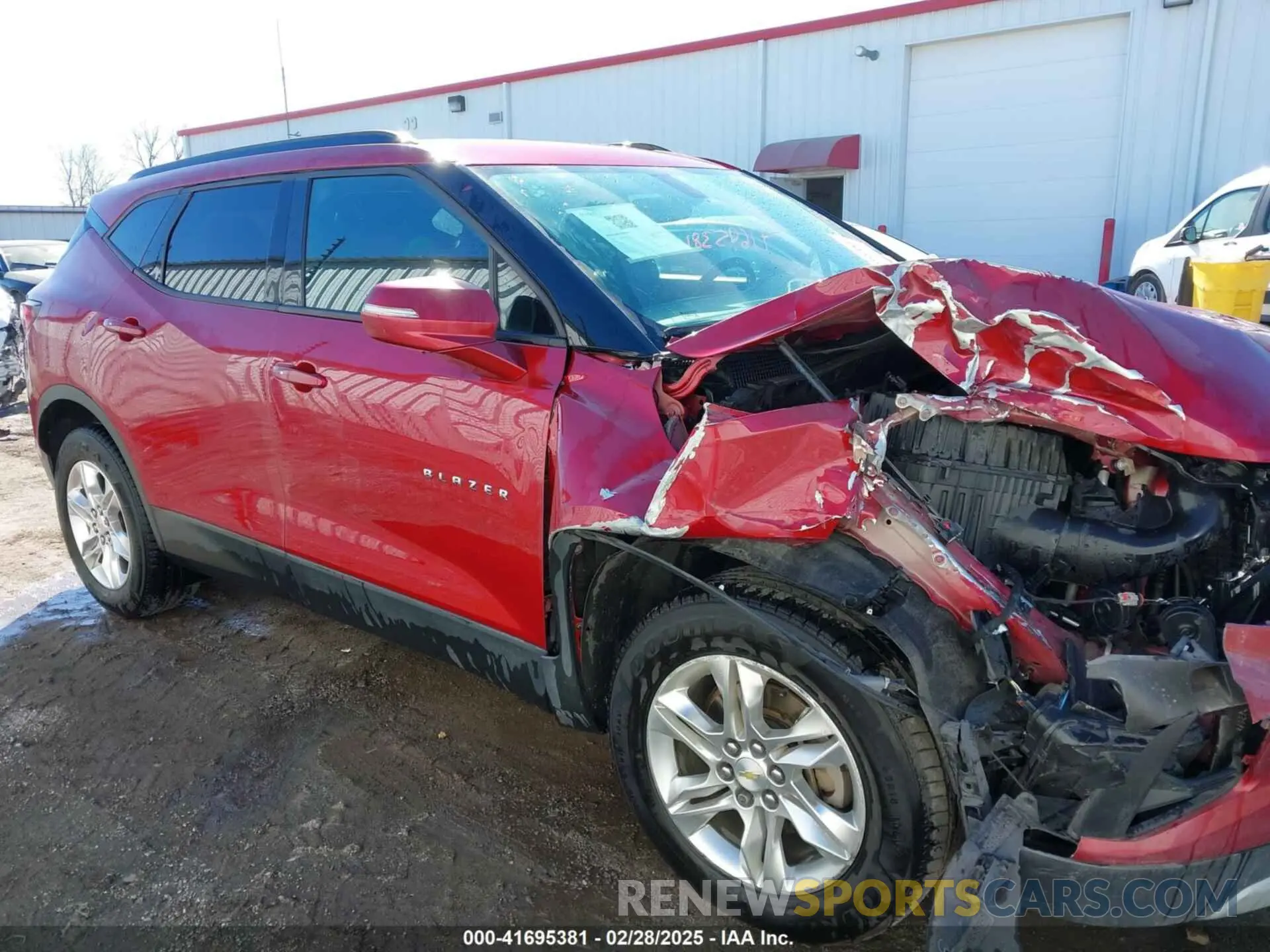 13 Photograph of a damaged car 3GNKBBRA4KS586828 CHEVROLET BLAZER 2019